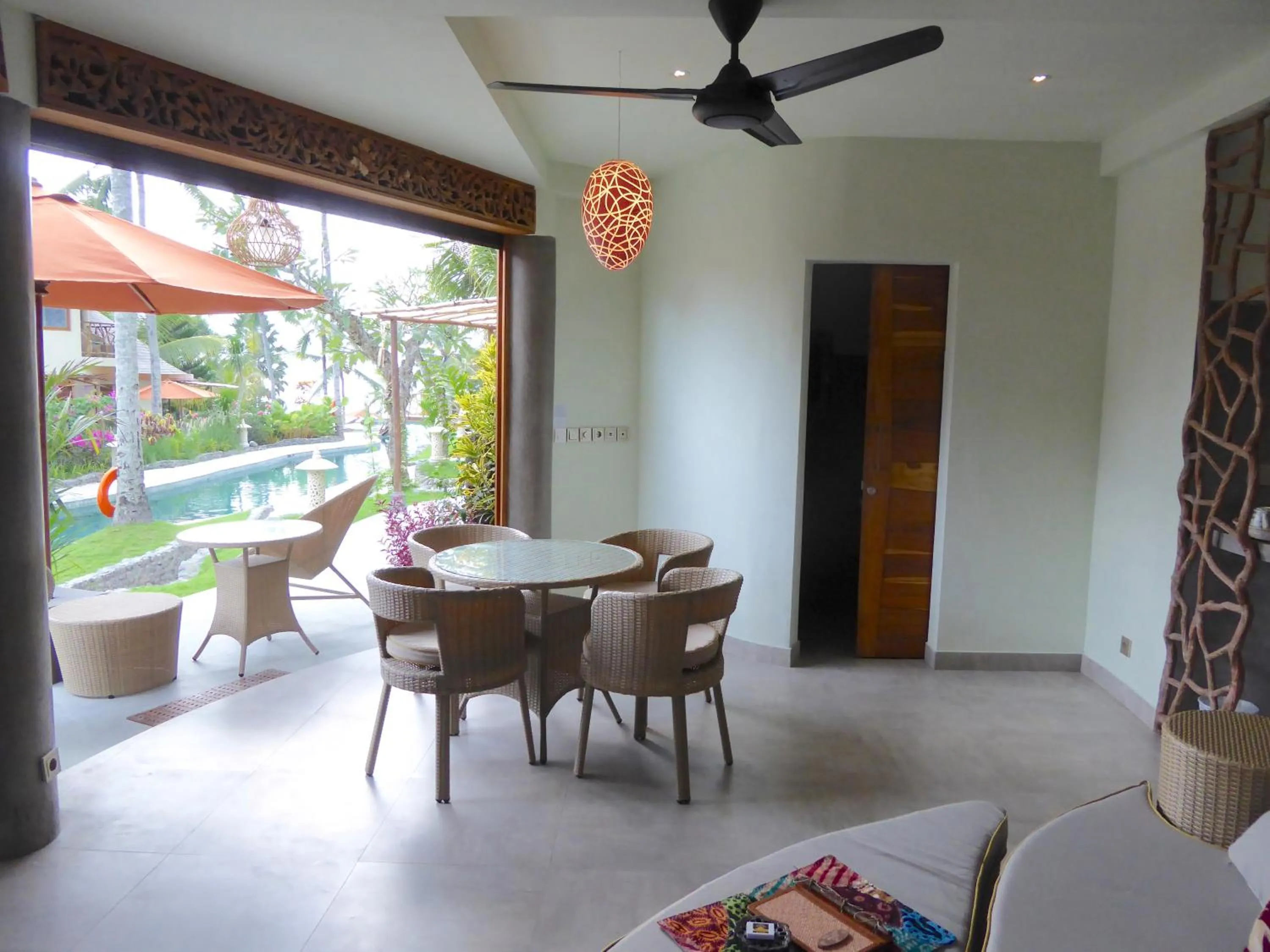 Living room in Puri Dajuma Beach Eco-Resort & Spa