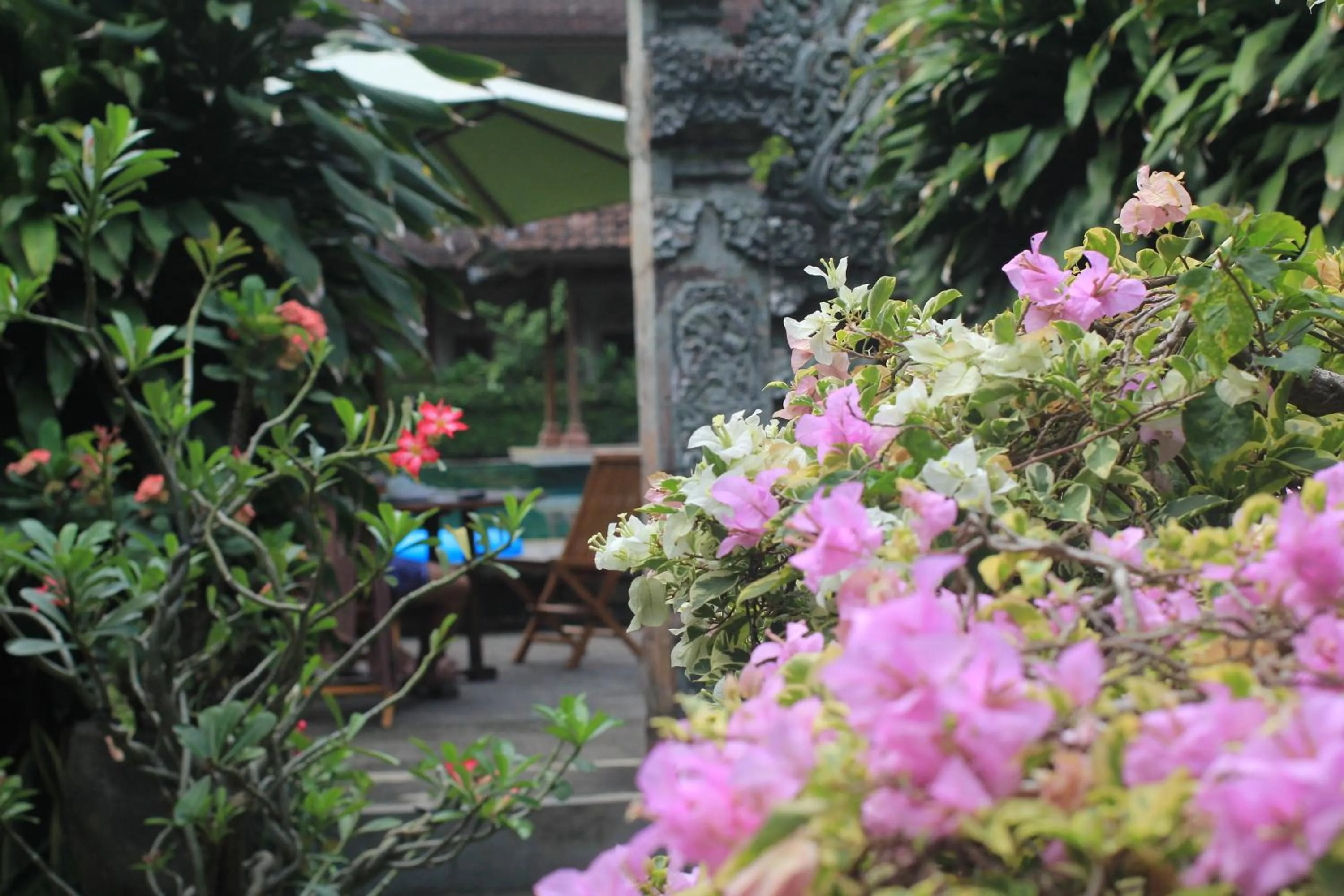 Garden in Bakung Sari Resort