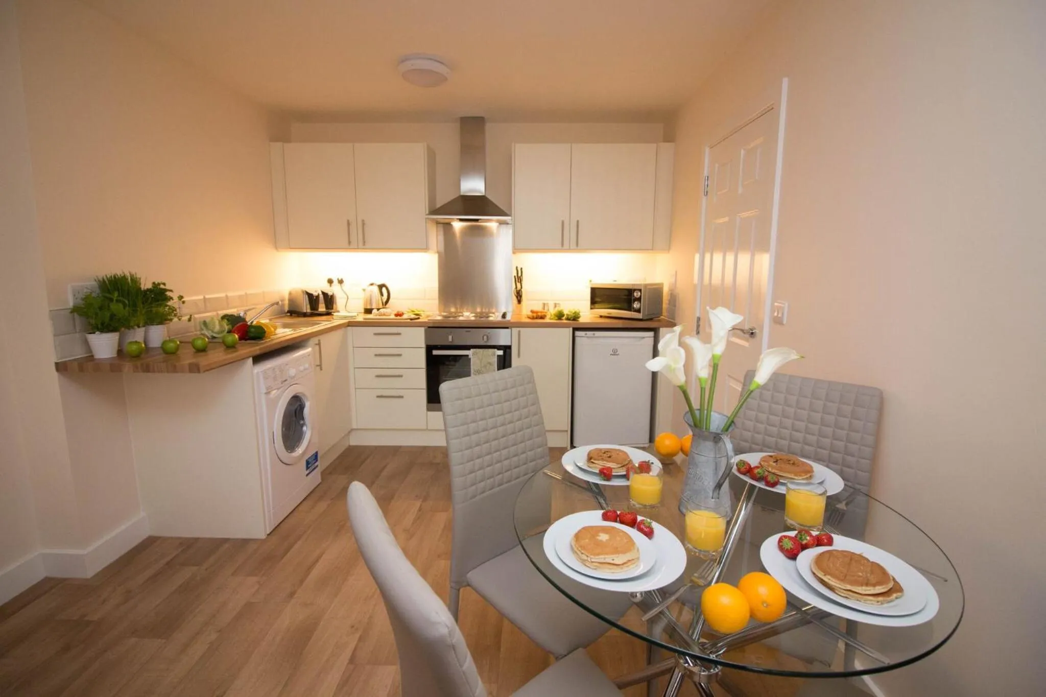 Dining area in DPV - Above Bar Street Apartments