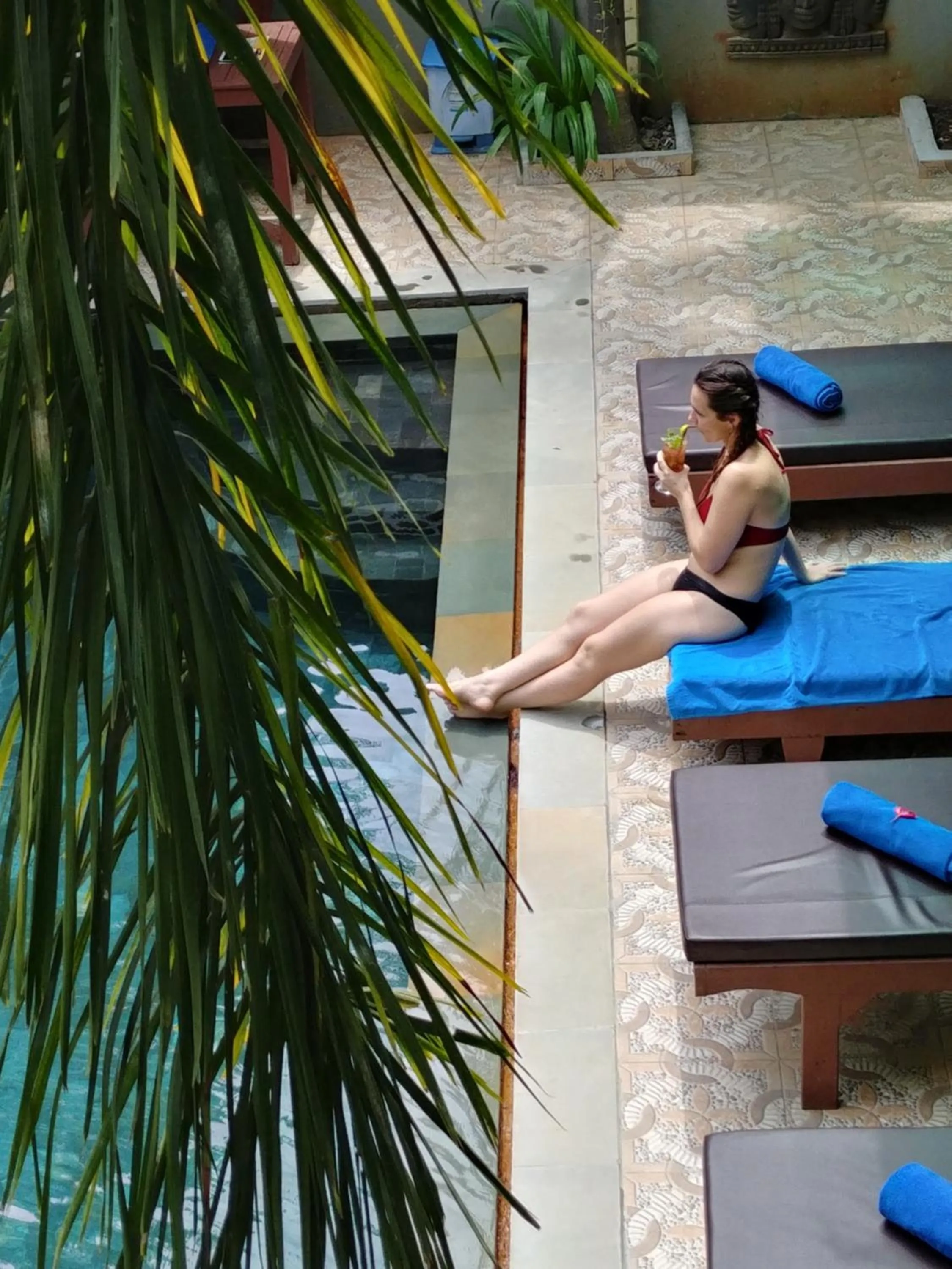 Pool view in Central Night Hotel