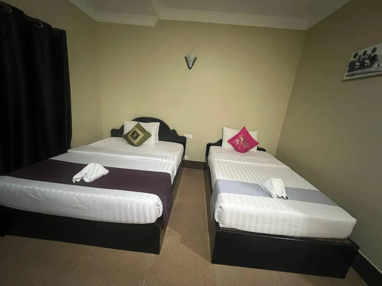 Bed in Central Night Hotel