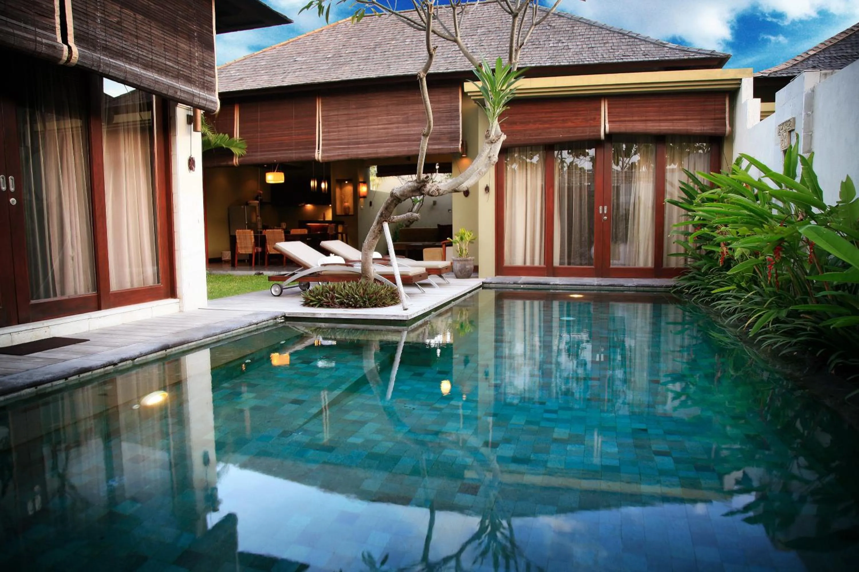 Facade/entrance in Pradha Villas Seminyak