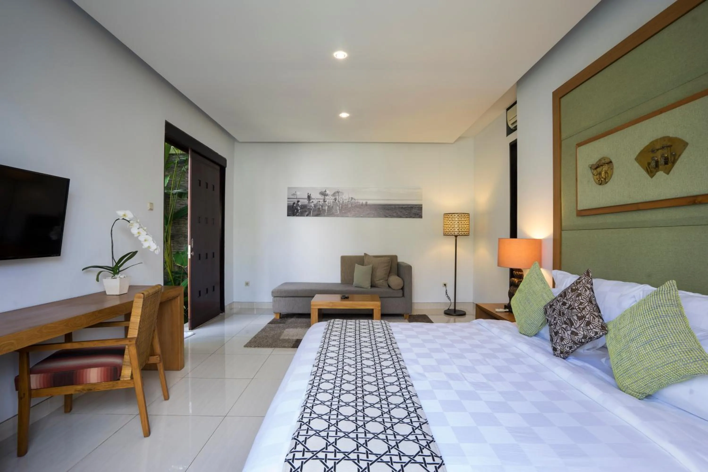 Bedroom, Bed in Pradha Villas Seminyak