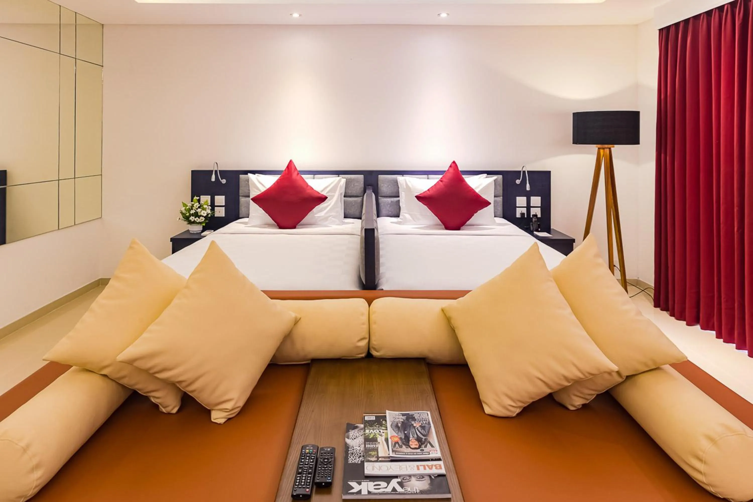 Bed in Downtown Villas