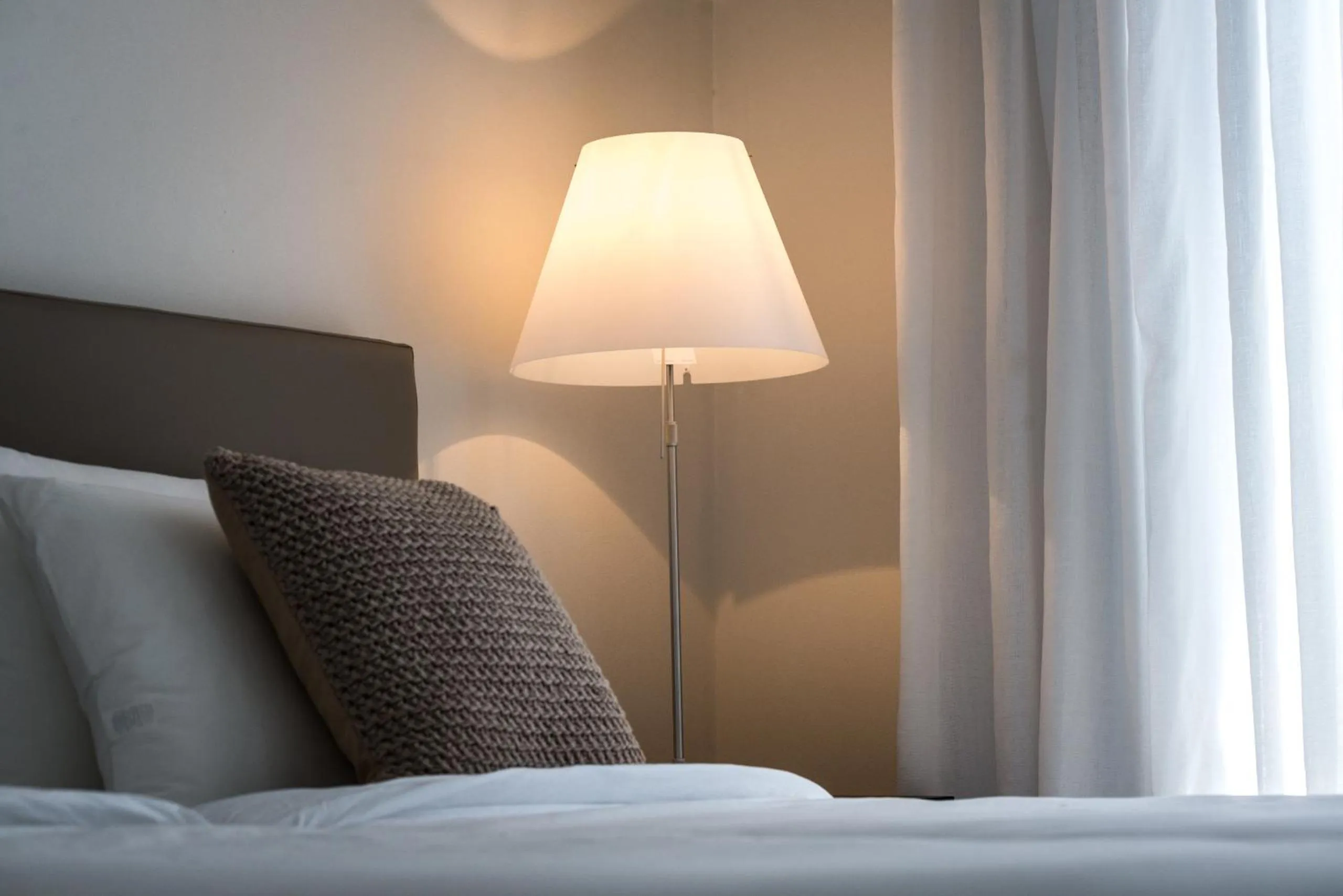 Bedroom, Bed in ARTS In Penthouse Apartments Til Sol