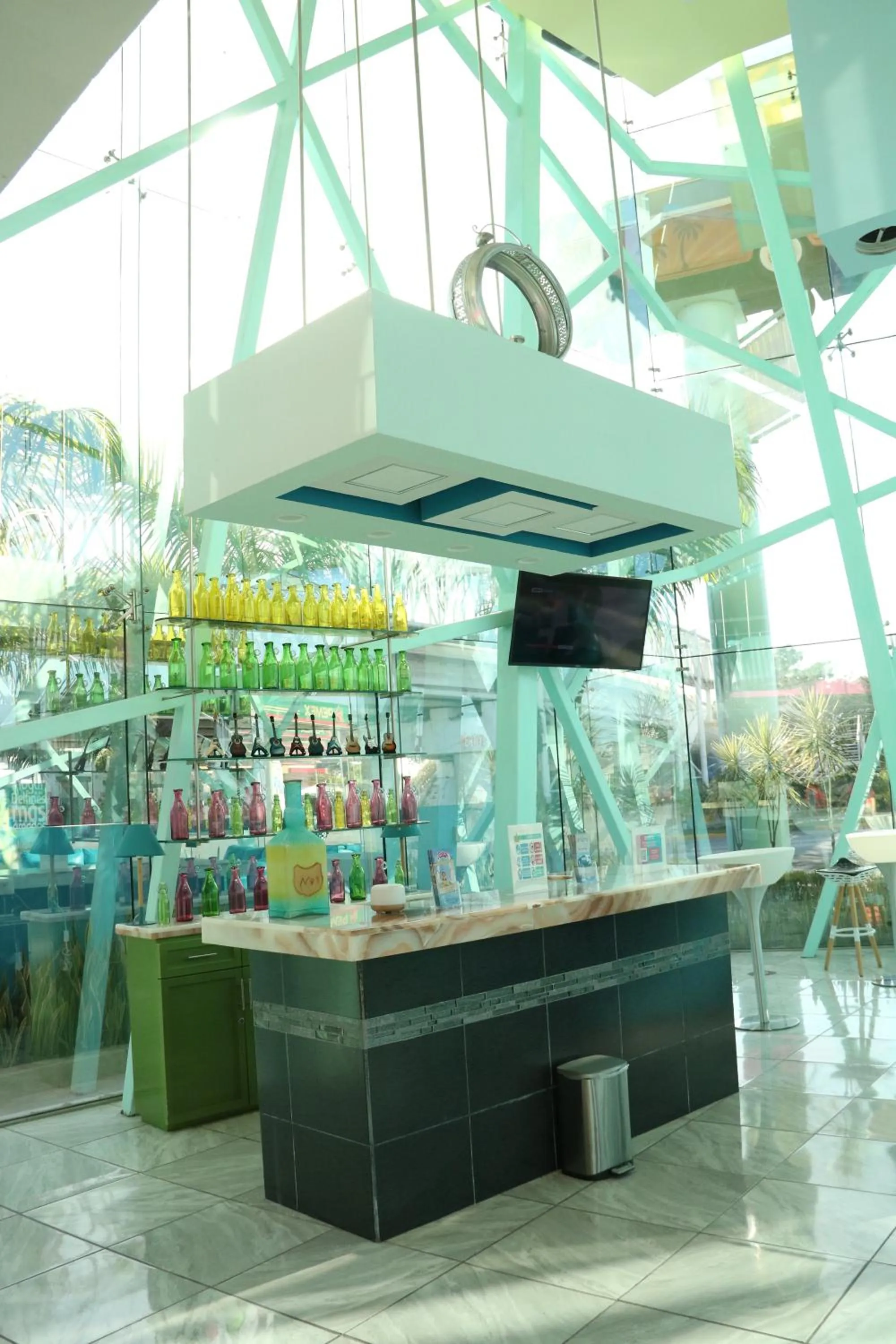 Lobby or reception in Miami Inn