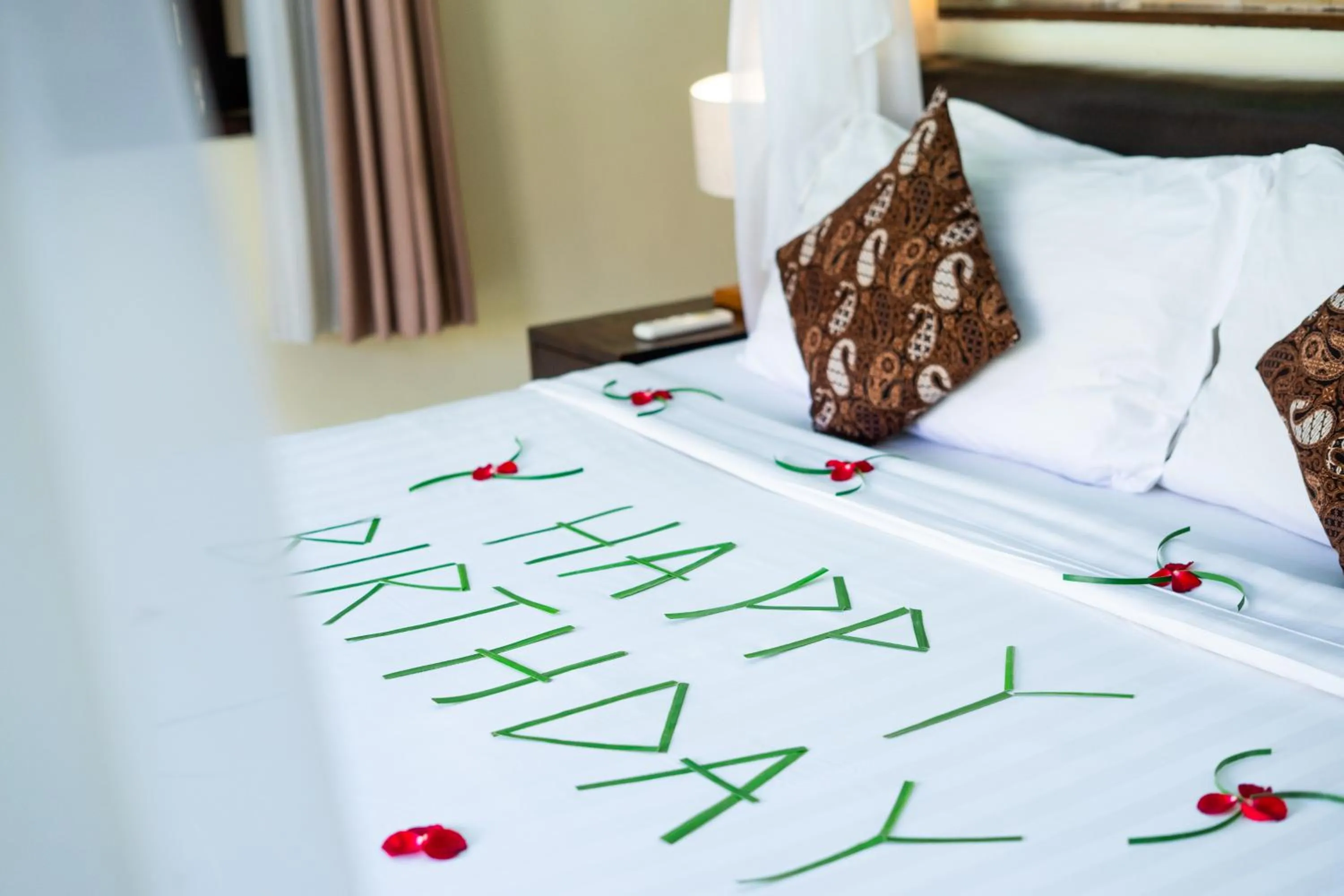 Bed in The Maya Seminyak Villas