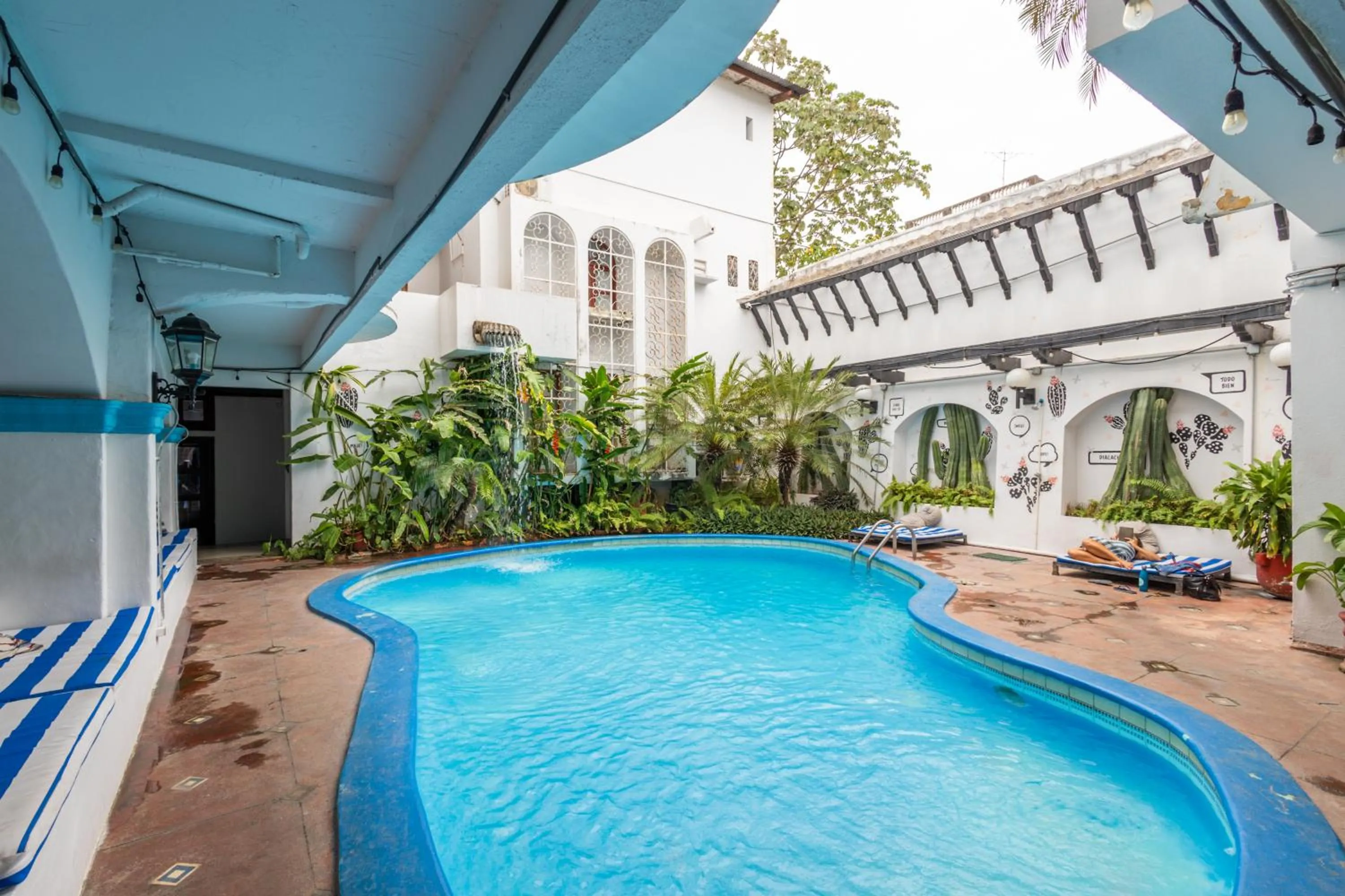 Swimming pool in Selina Granada