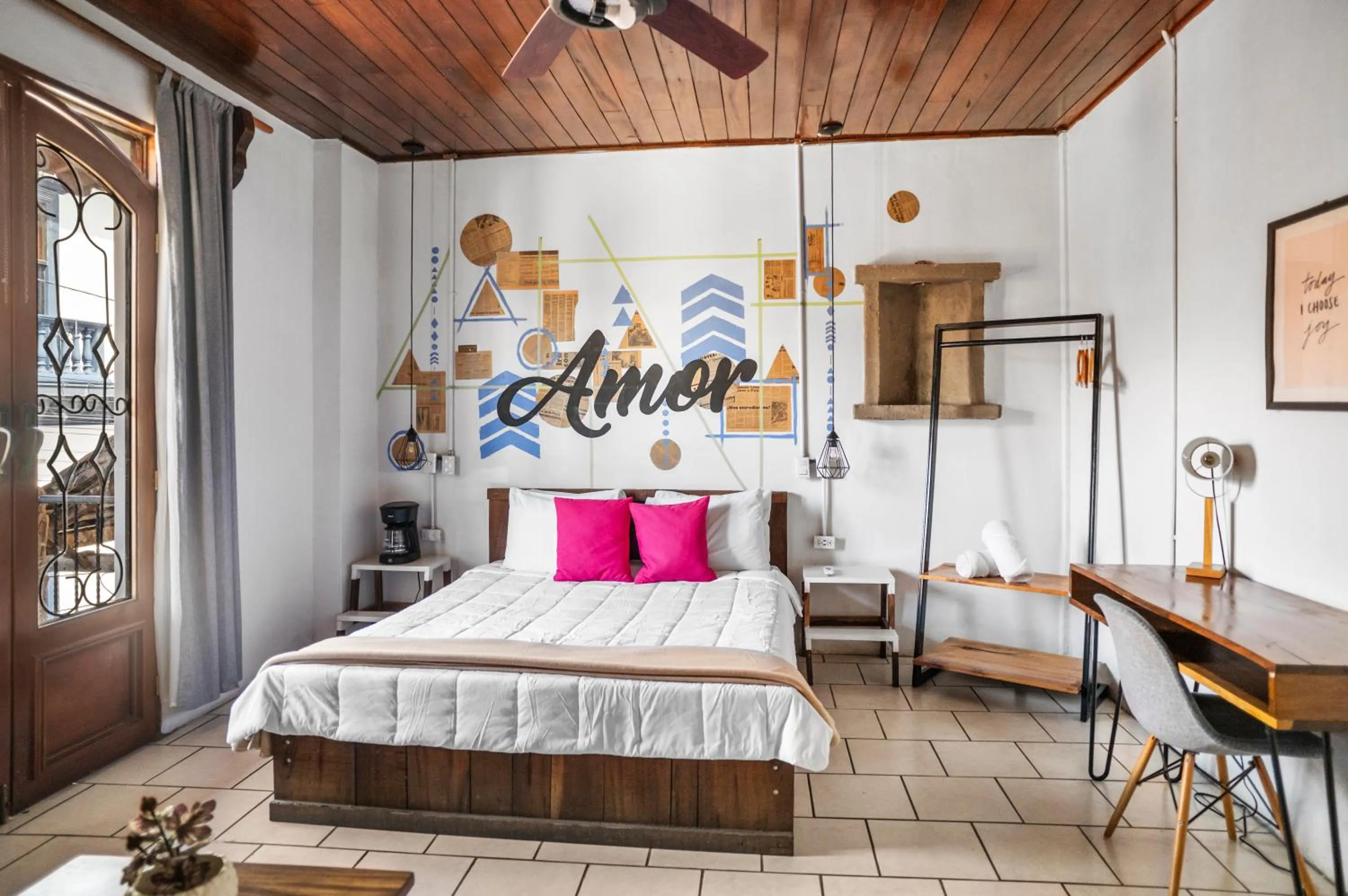 Bed in Socialtel Granada