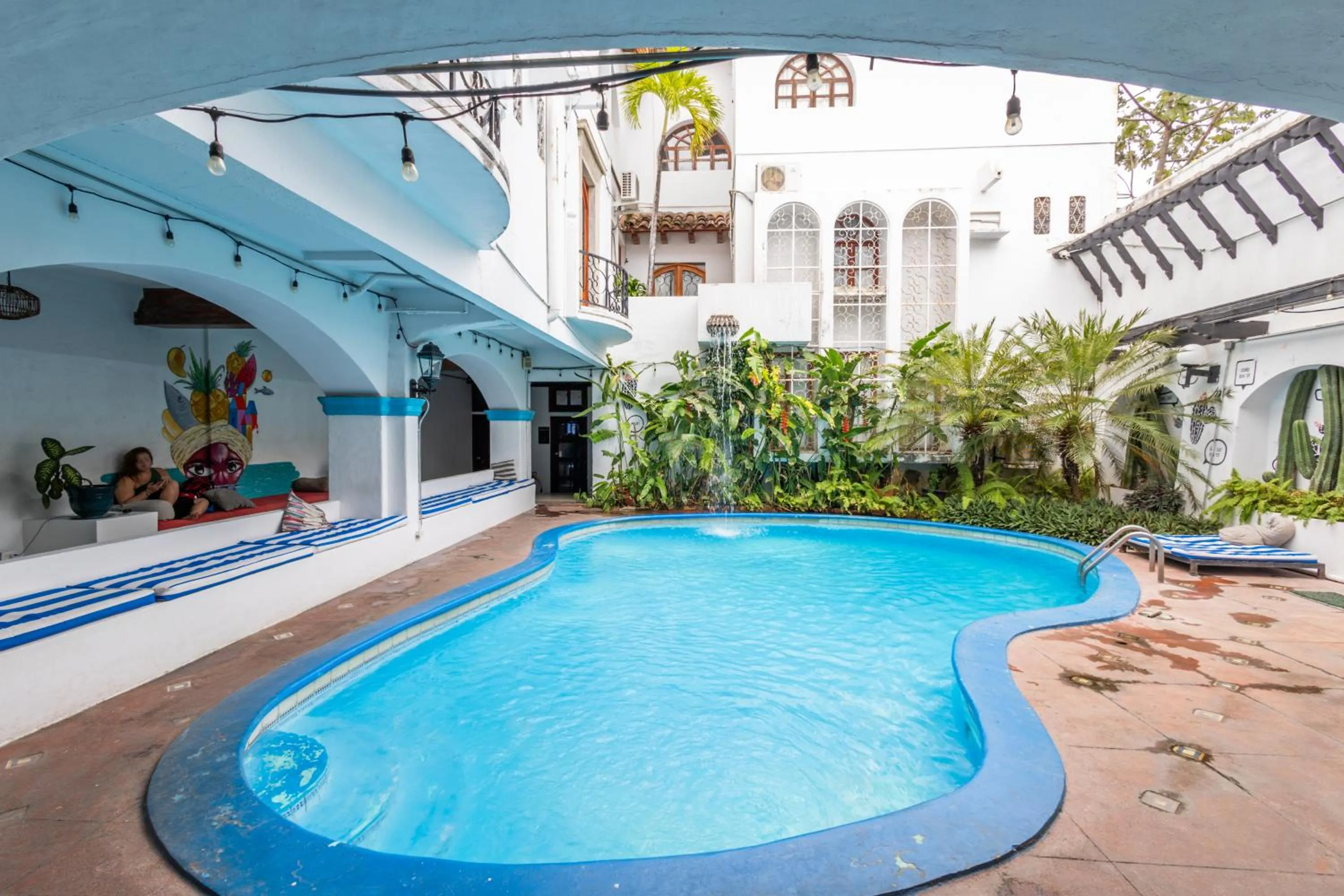 Swimming pool in Selina Granada