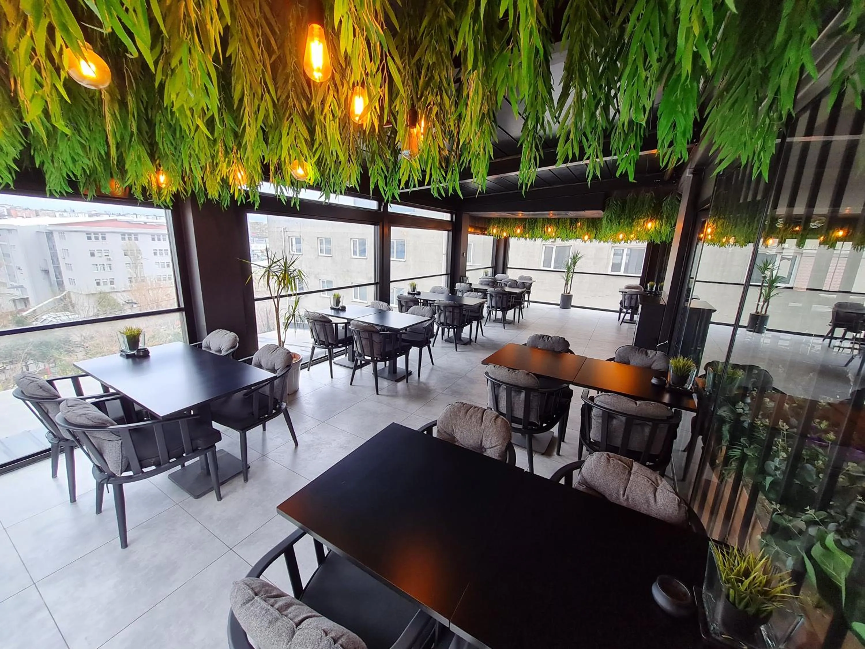 Balcony/Terrace in Air Boss Istanbul Airport and Fair Hotel