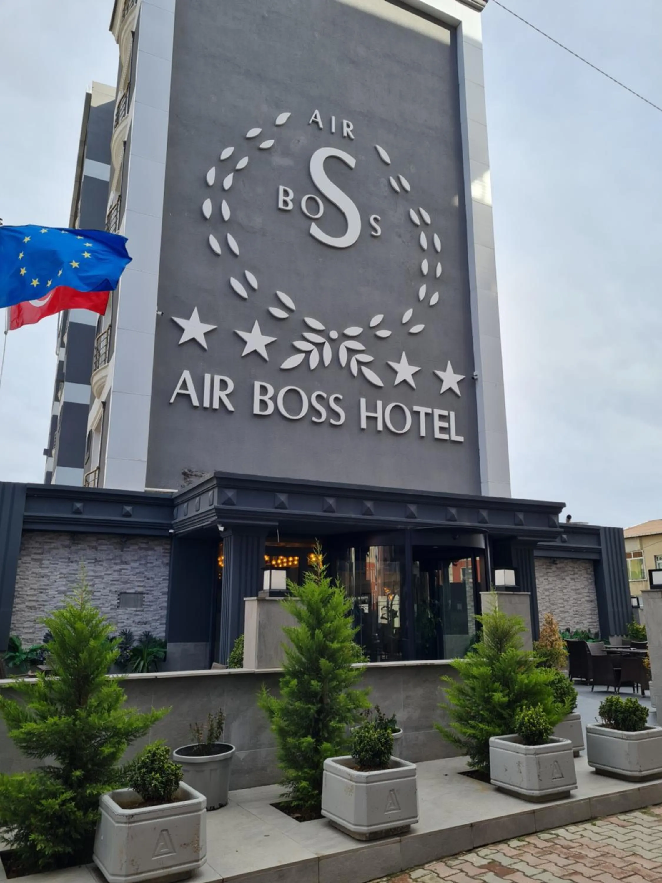 Property building in Air Boss Istanbul Airport and Fair Hotel