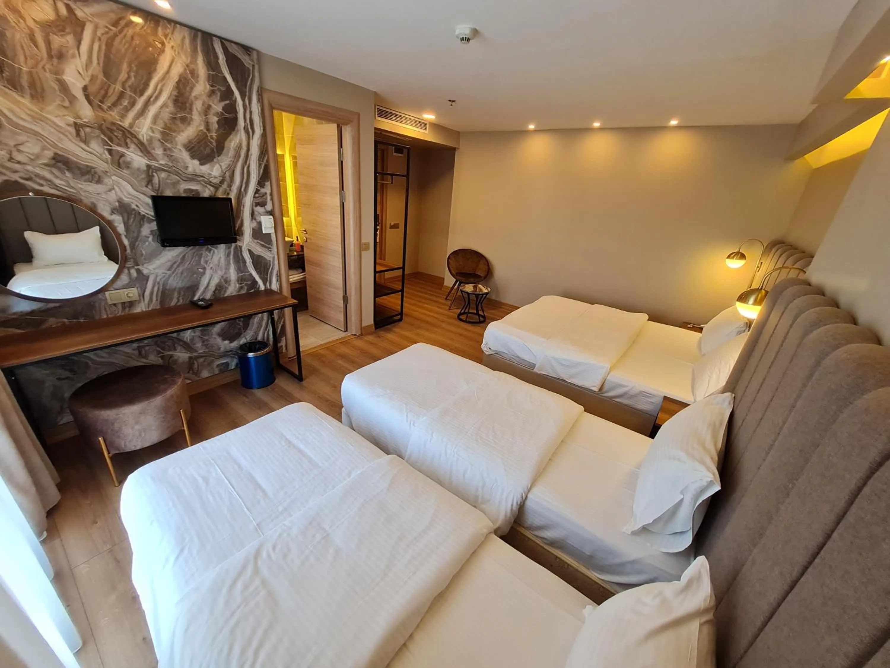 Photo of the whole room in Air Boss Istanbul Airport and Fair Hotel