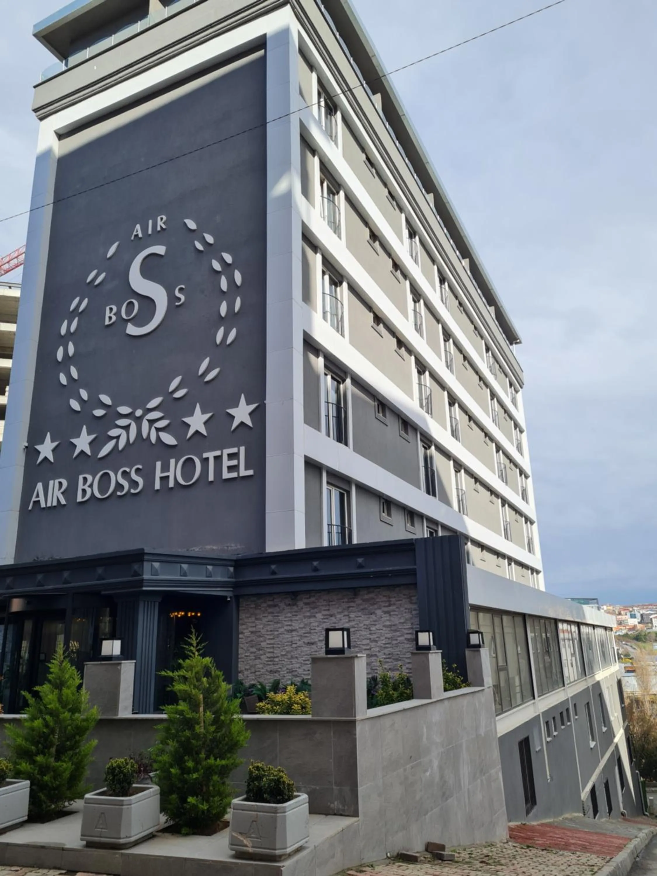 Property building in Air Boss Istanbul Airport and Fair Hotel