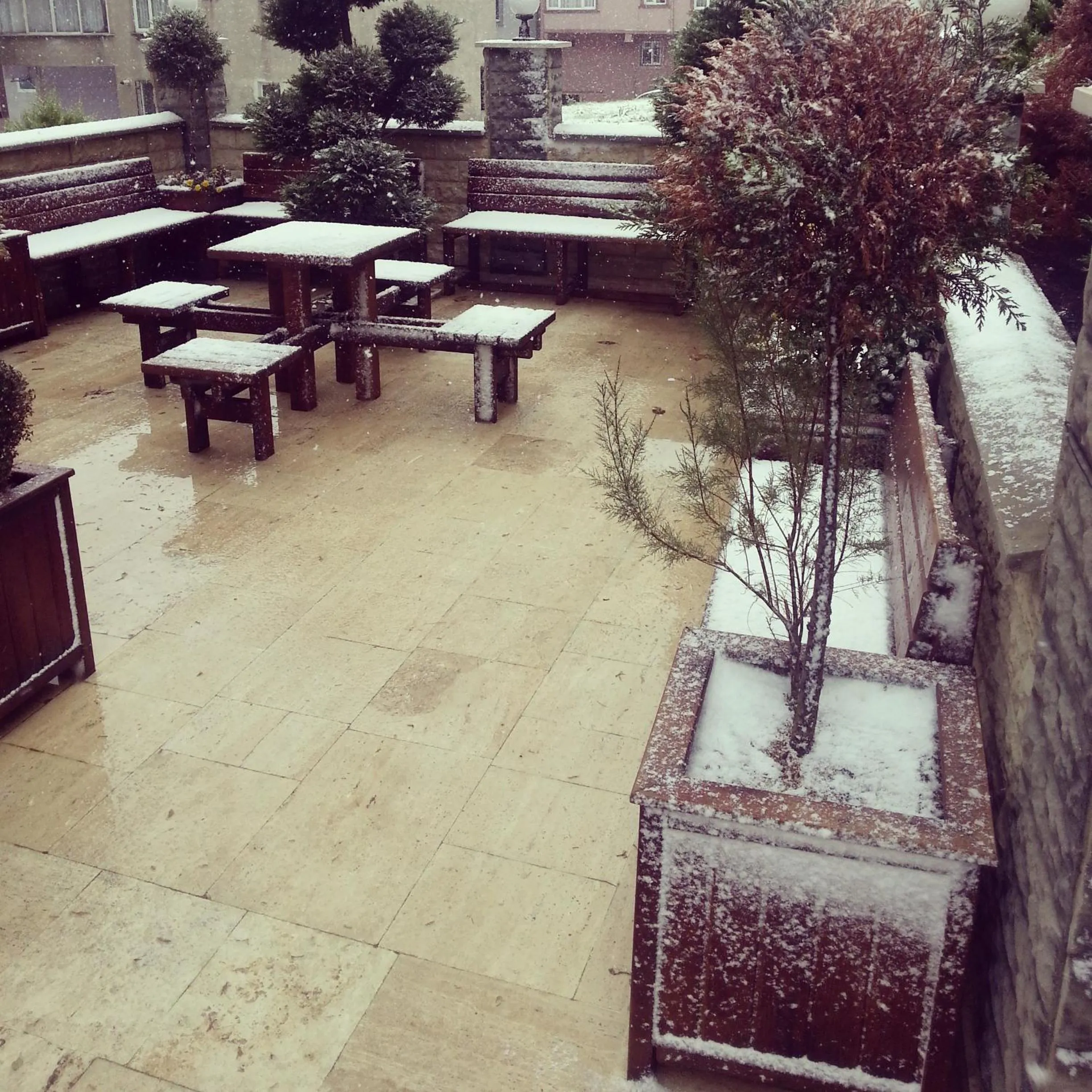 Winter in Air Boss Istanbul Airport and Fair Hotel