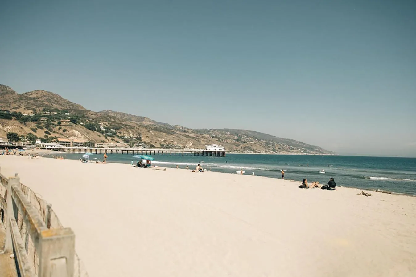 Beach in The Surfrider Malibu