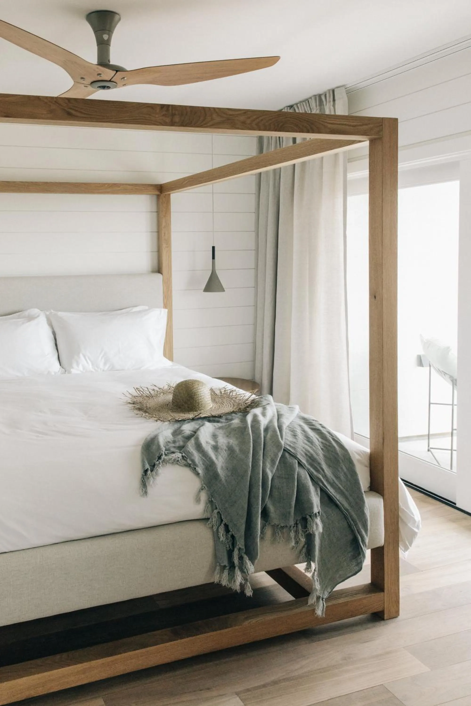 Bed in The Surfrider Malibu