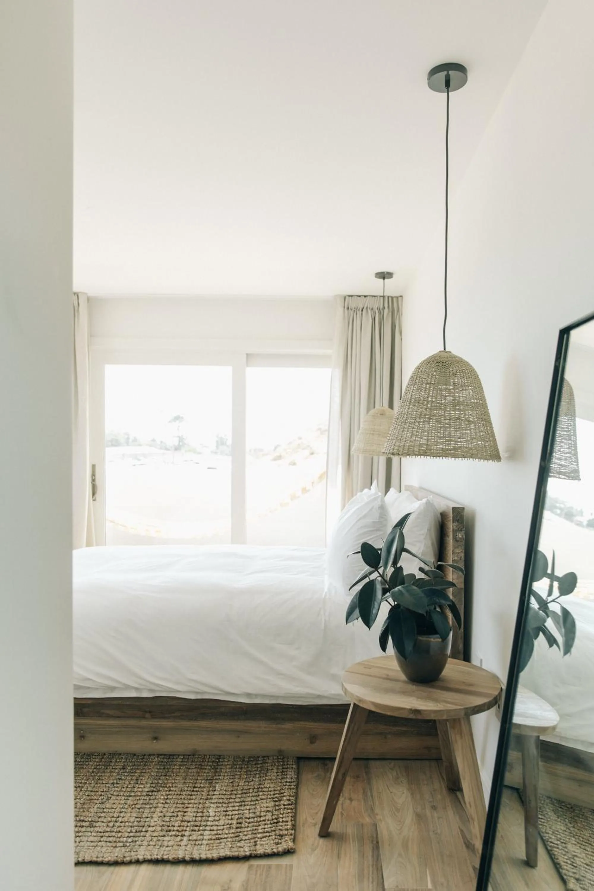 Bed in The Surfrider Malibu