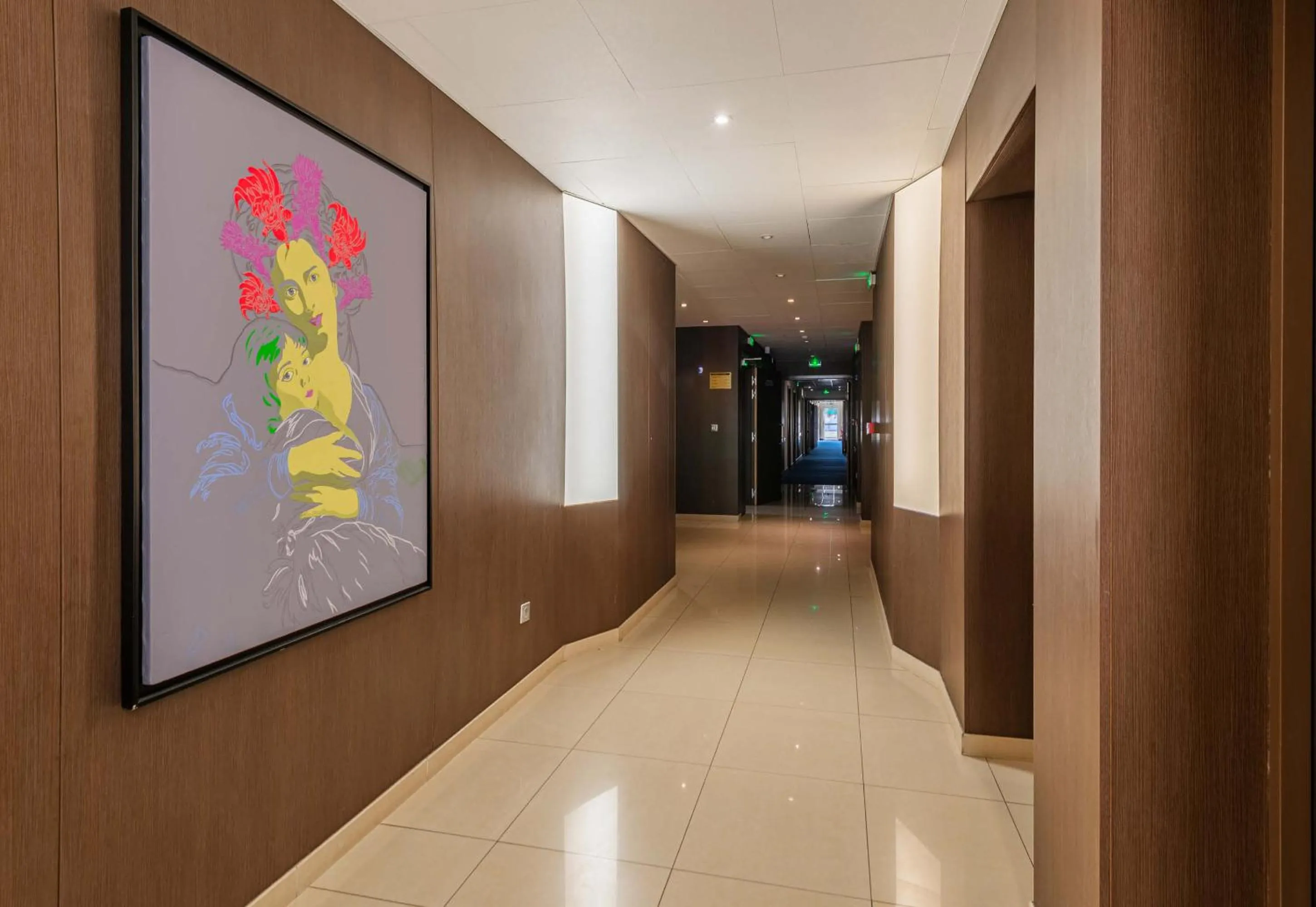 Decorative detail in B&B HOTEL Colmar Liberté 4 étoiles