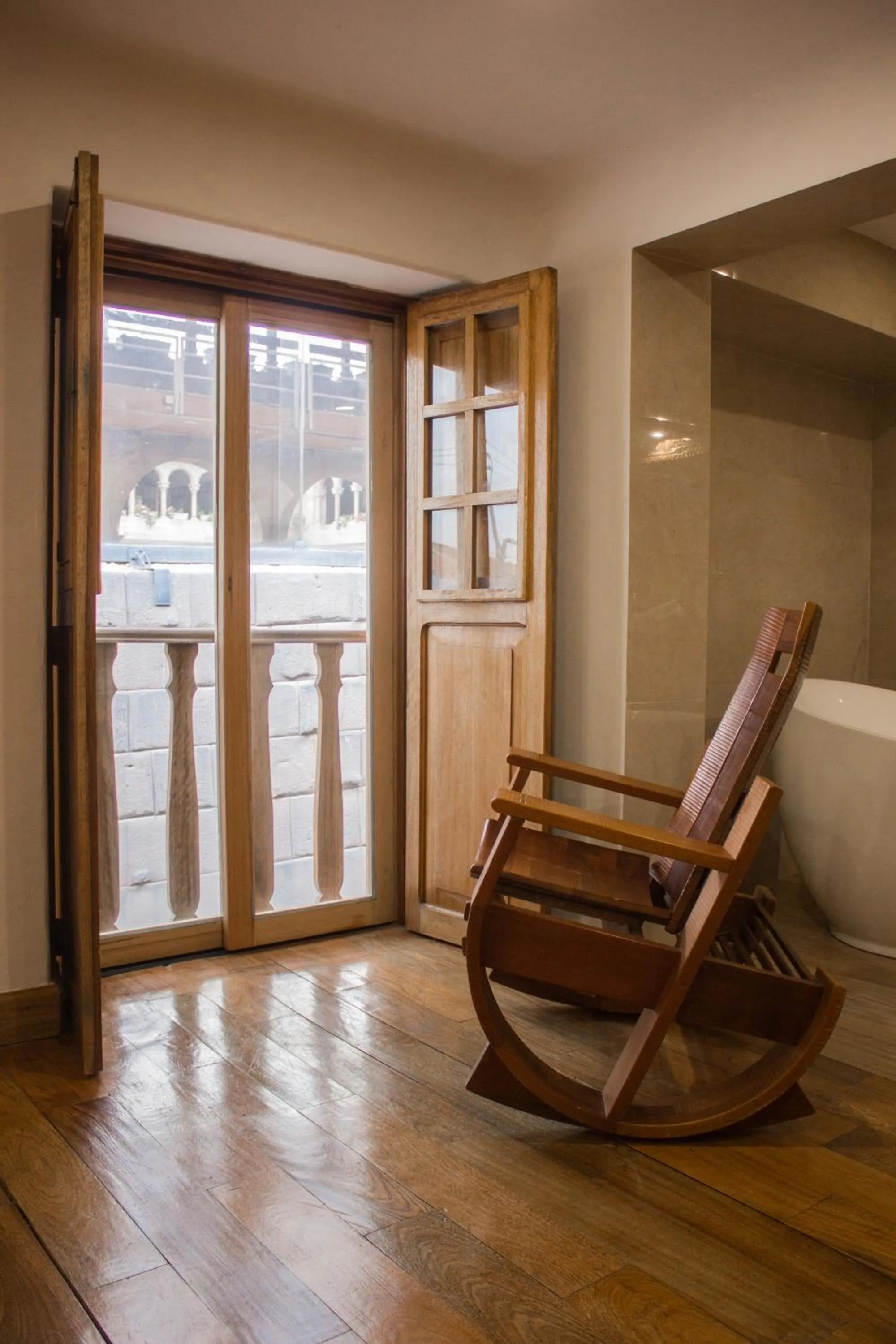 Living room in Waman Qorikancha