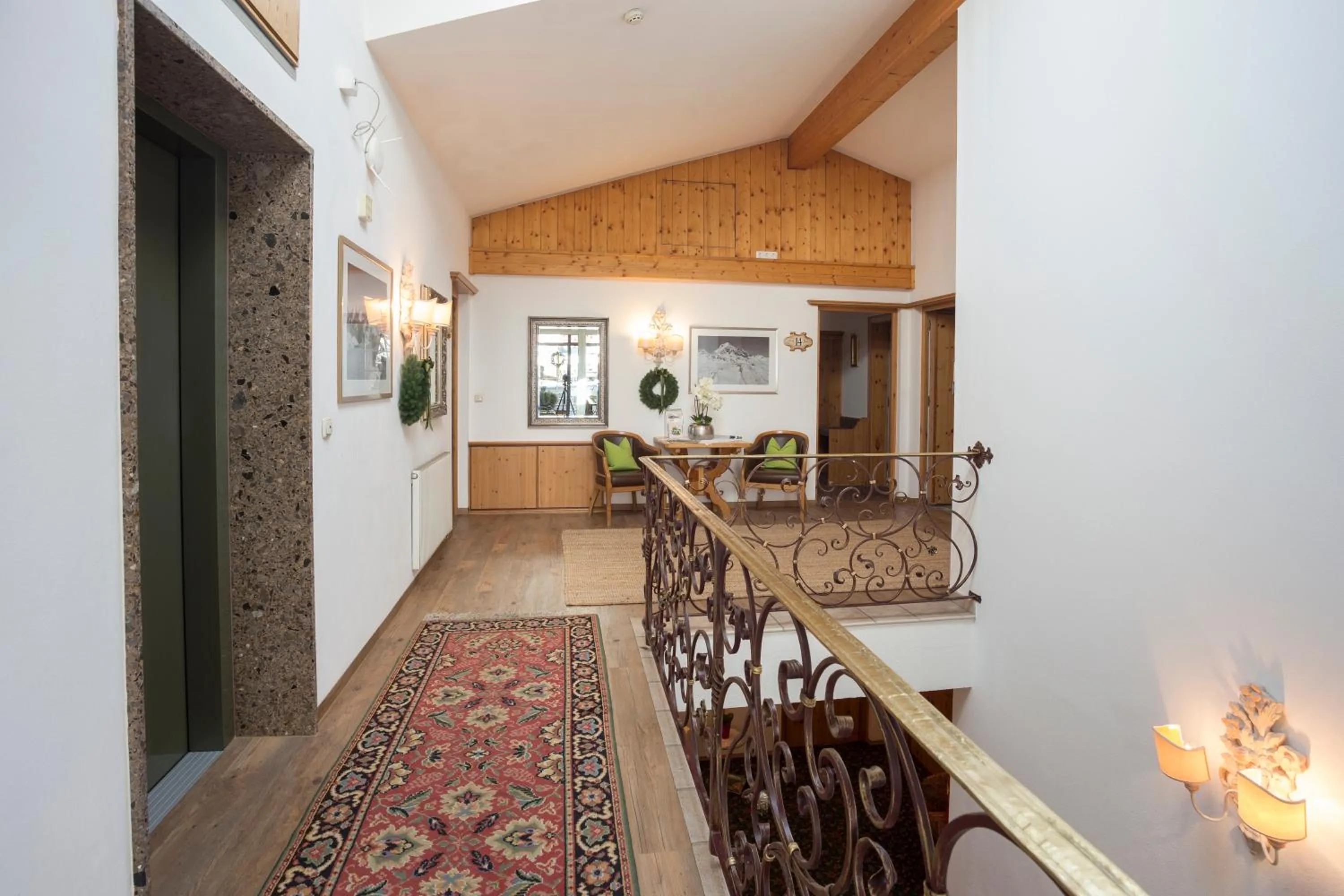 Seating area in Appartements Spullersee