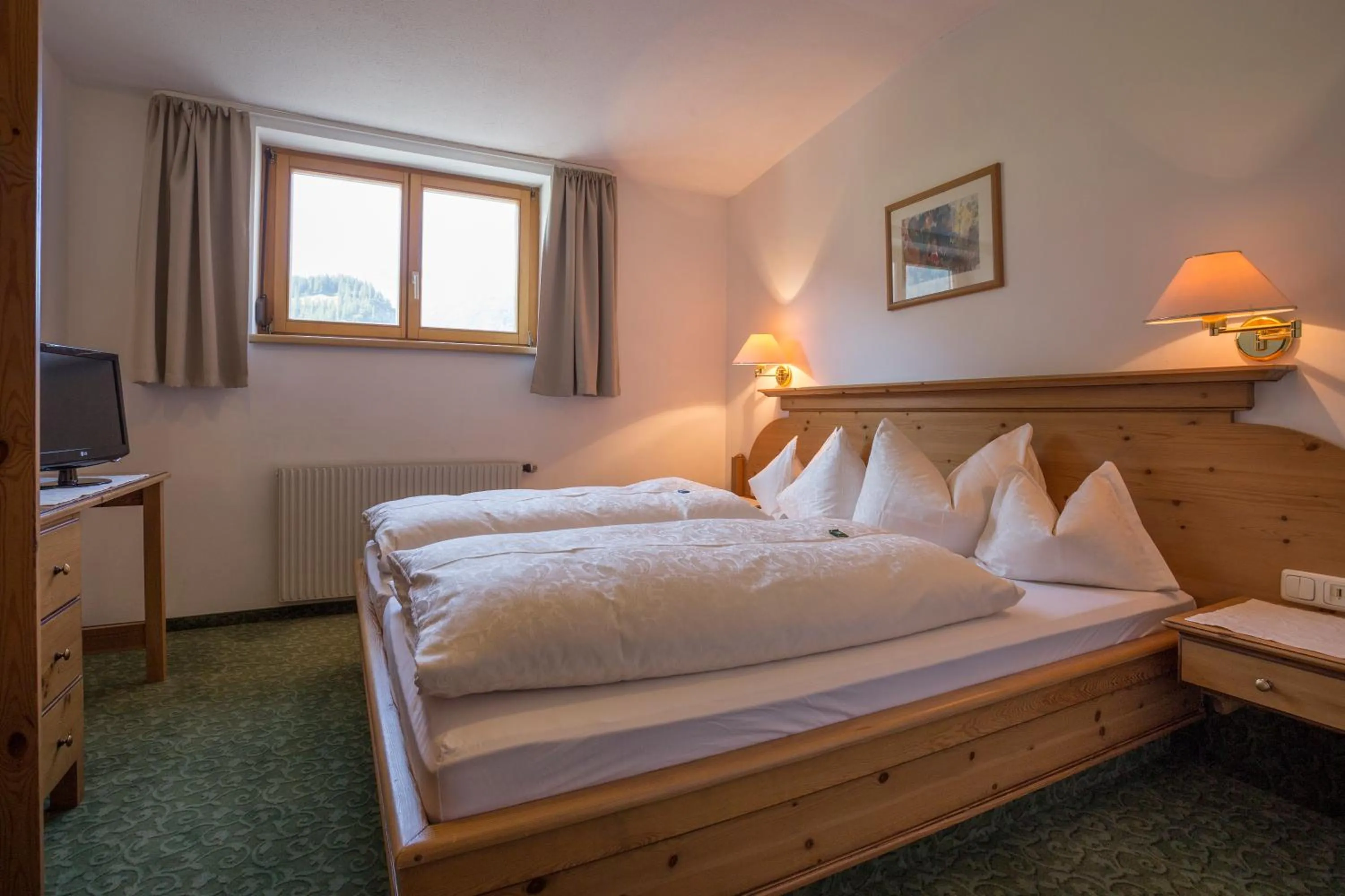 Bedroom, Bed in Appartements Spullersee