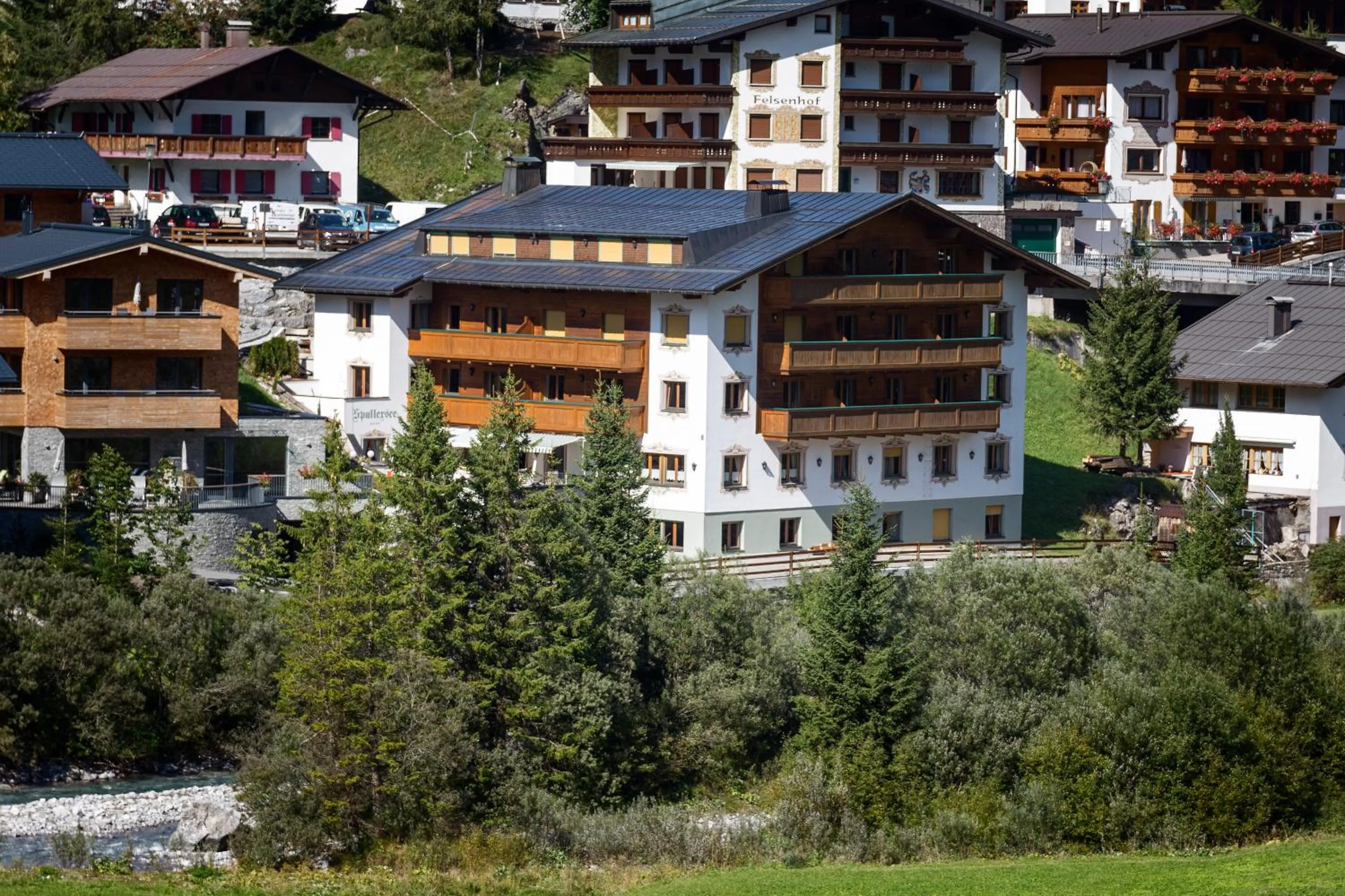 Natural landscape in Appartements Spullersee