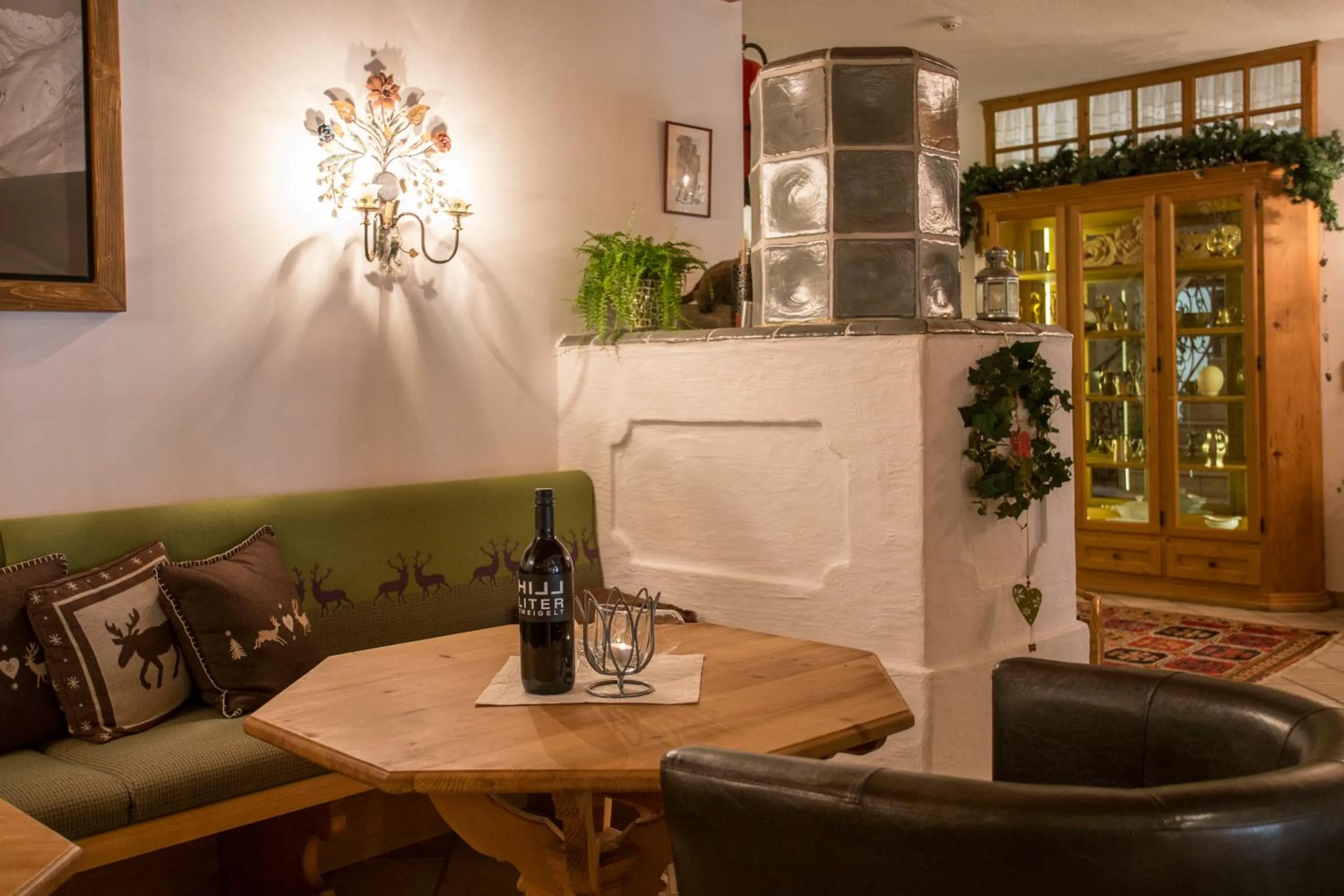Seating area in Appartements Spullersee