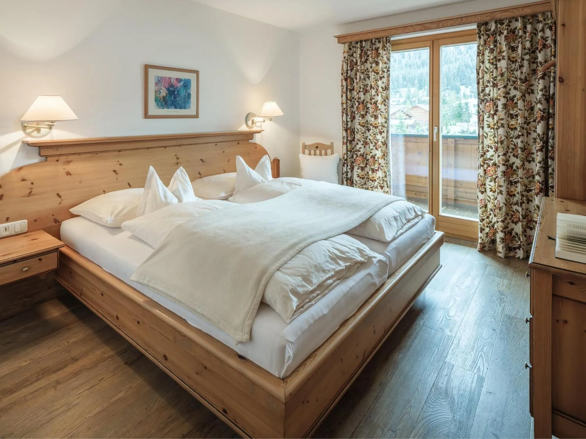 Bedroom, Bed in Appartements Spullersee