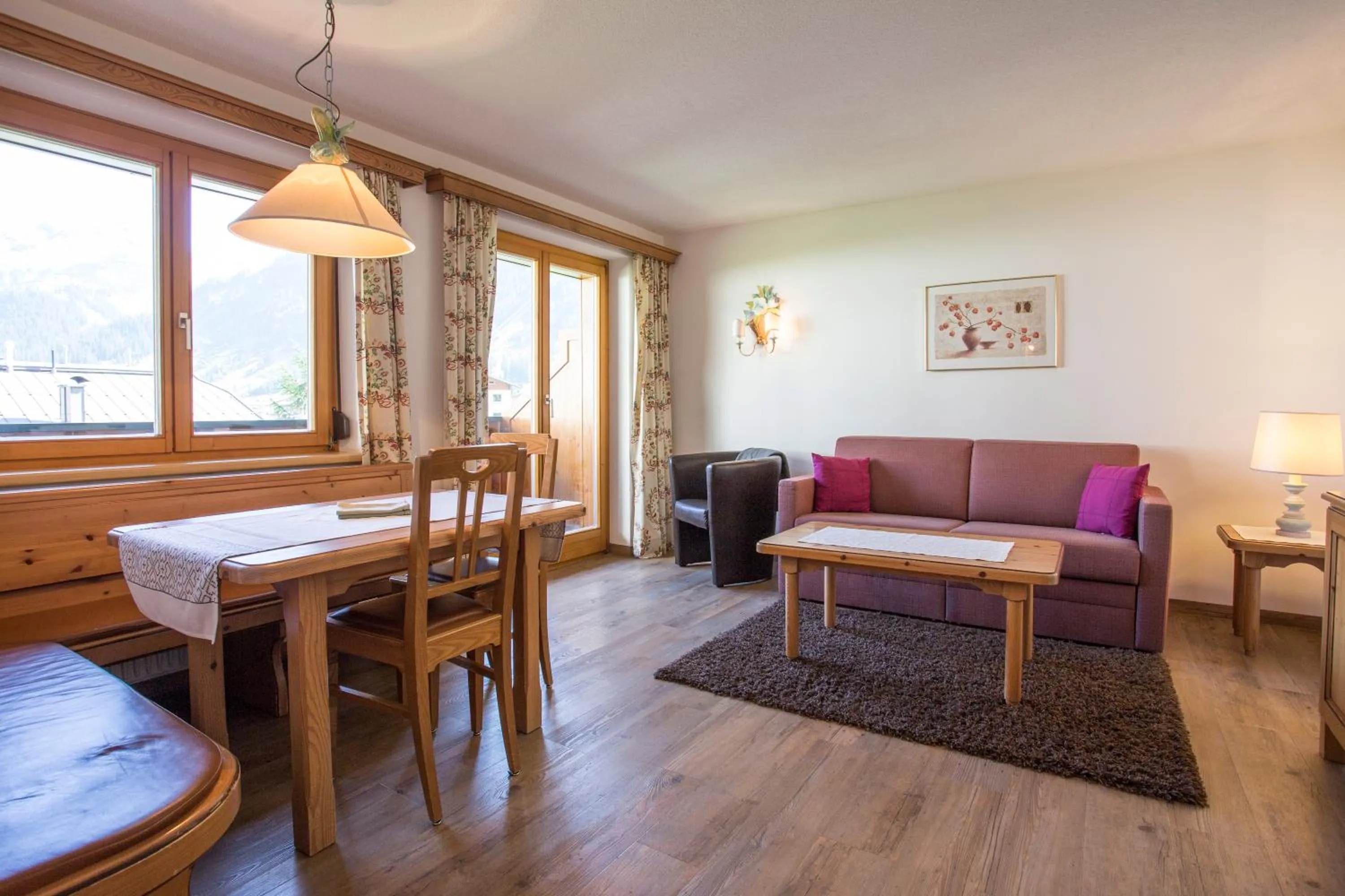 Living room in Appartements Spullersee