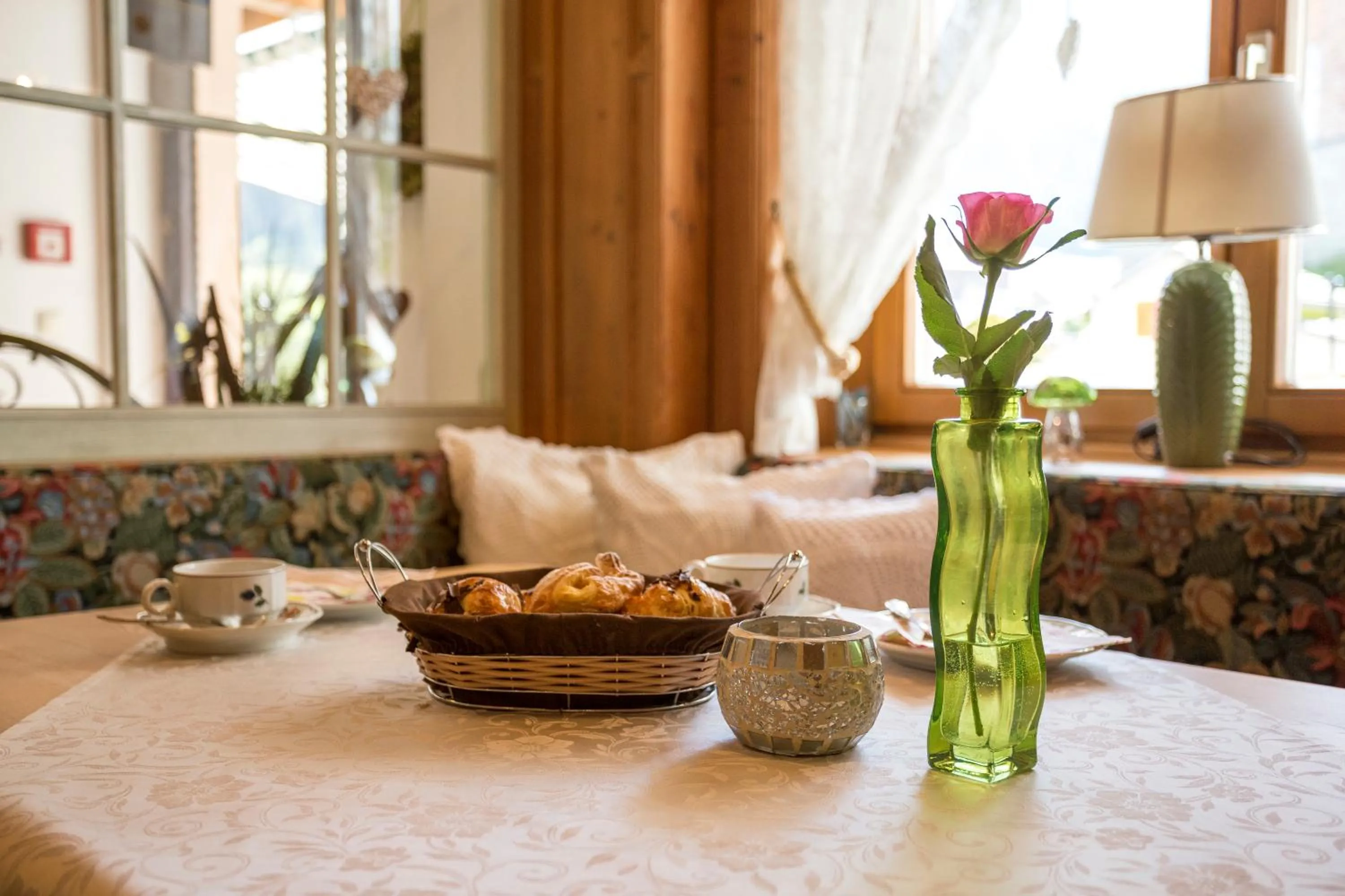 Dining area in Appartements Spullersee