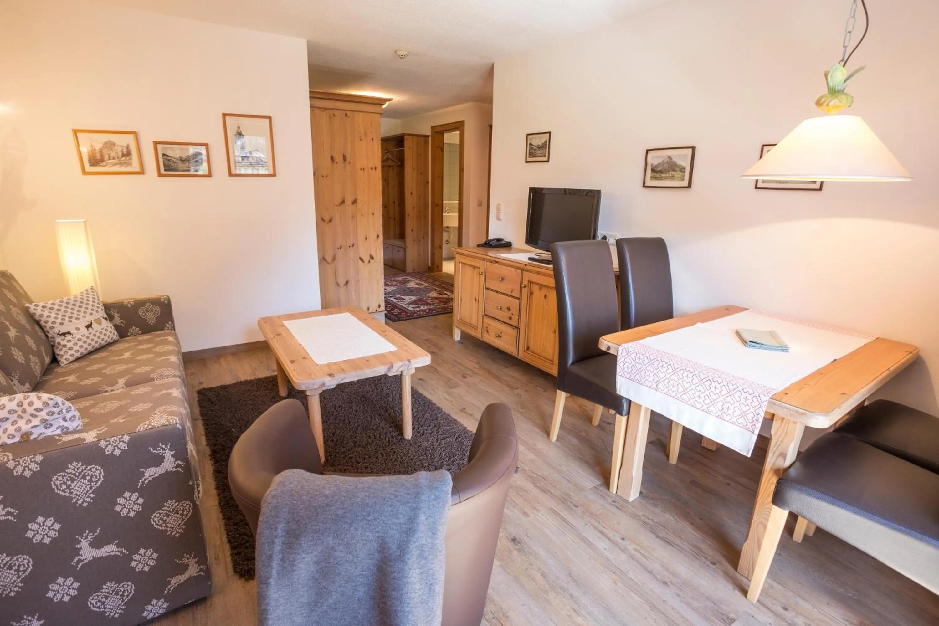 Living room in Appartements Spullersee