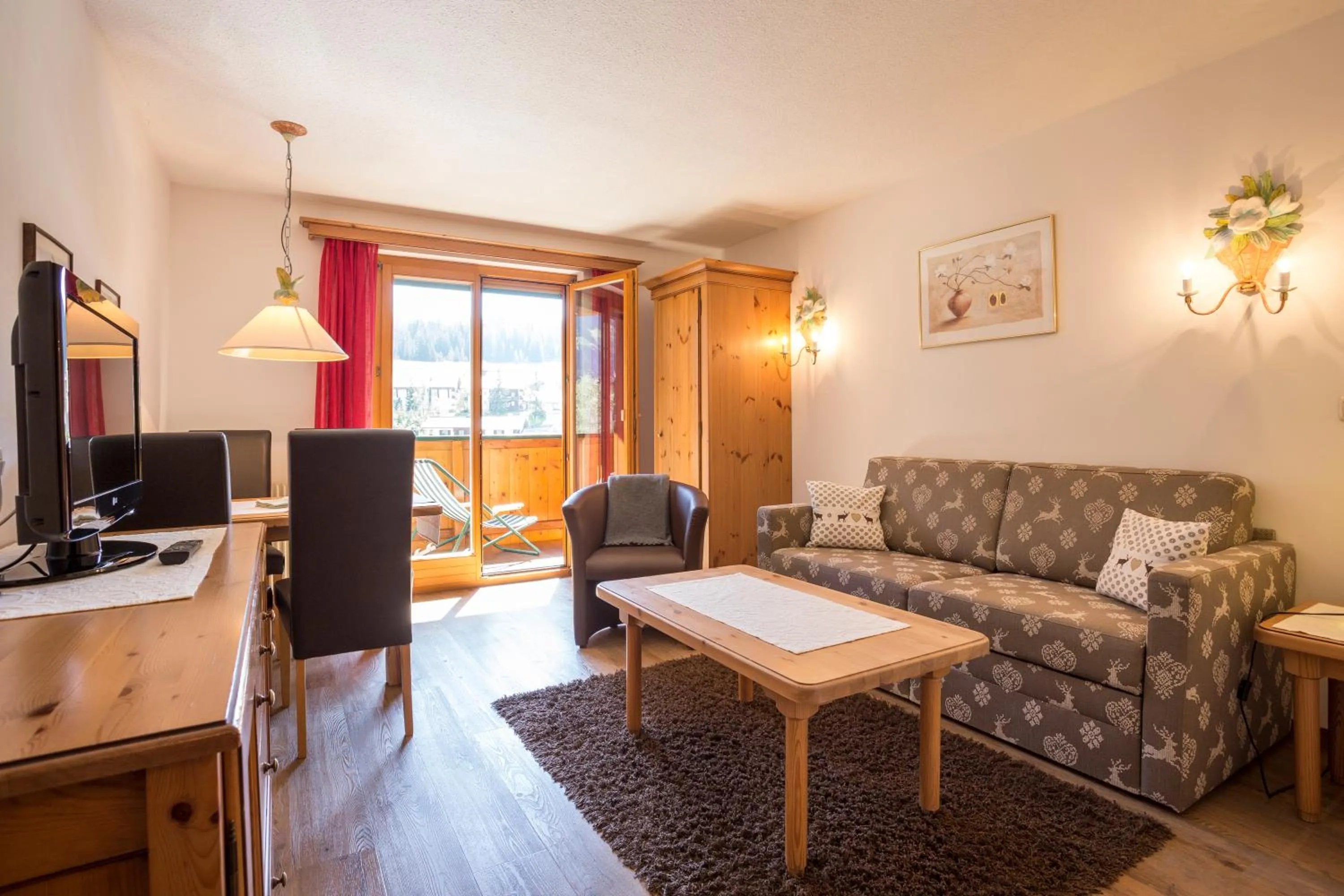 Living room in Appartements Spullersee