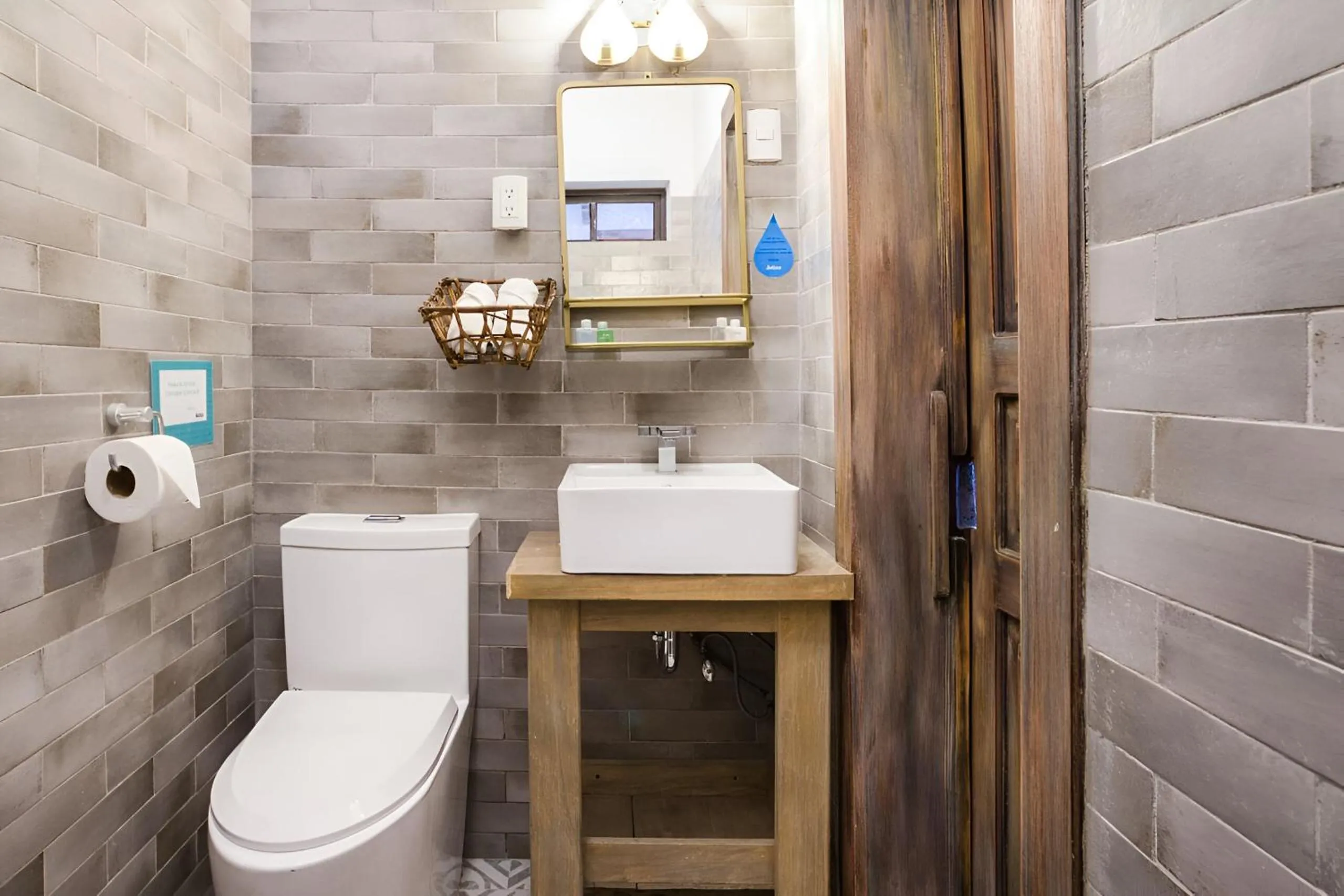 Toilet in Selina Antigua