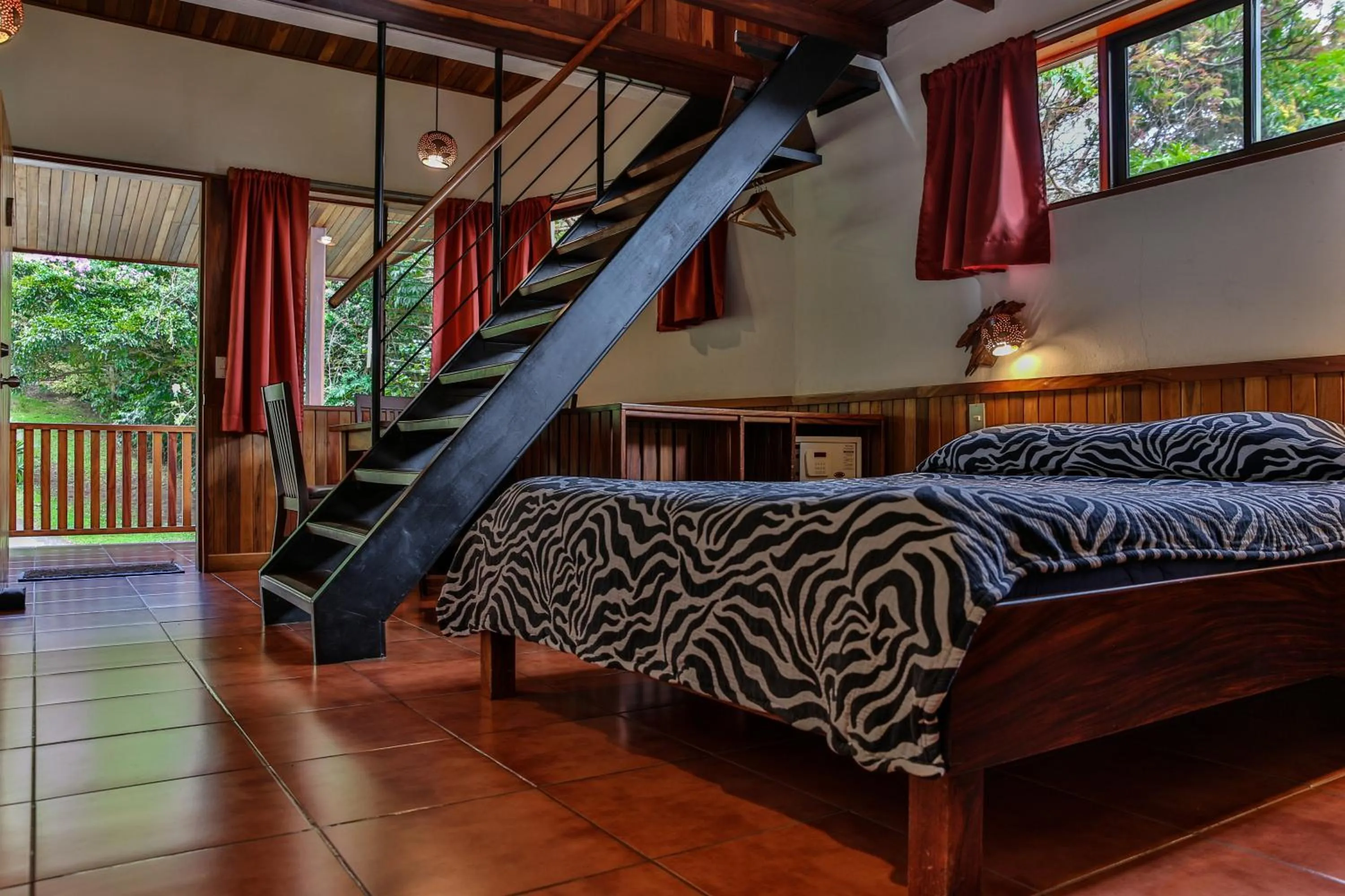 Bedroom, Bed in Arco Iris Lodge