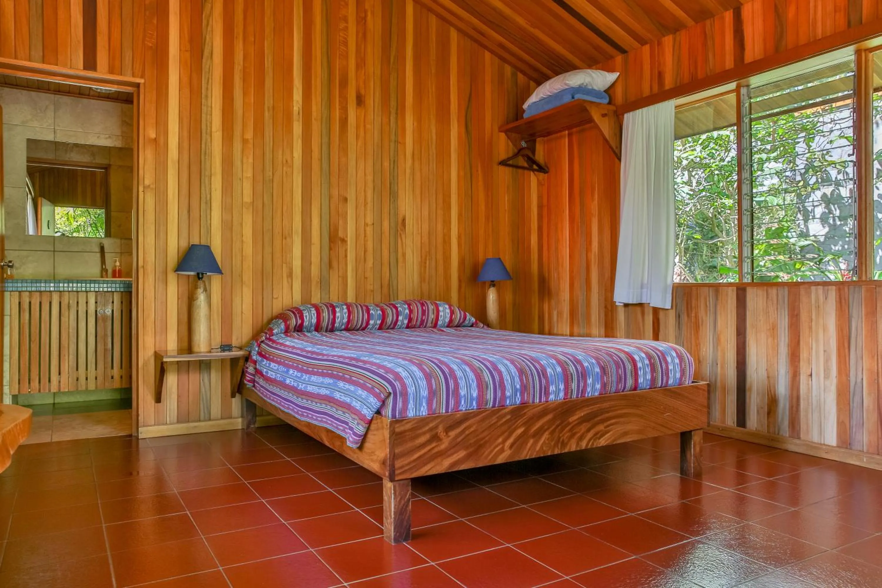 Bed in Arco Iris Lodge