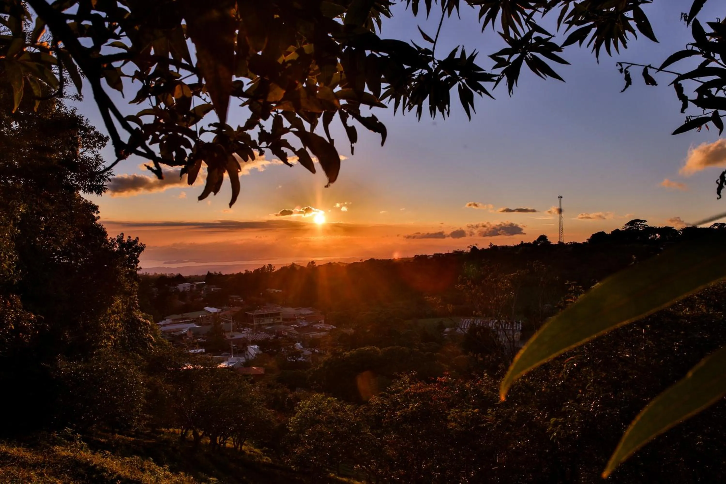 Sunrise in Arco Iris Lodge