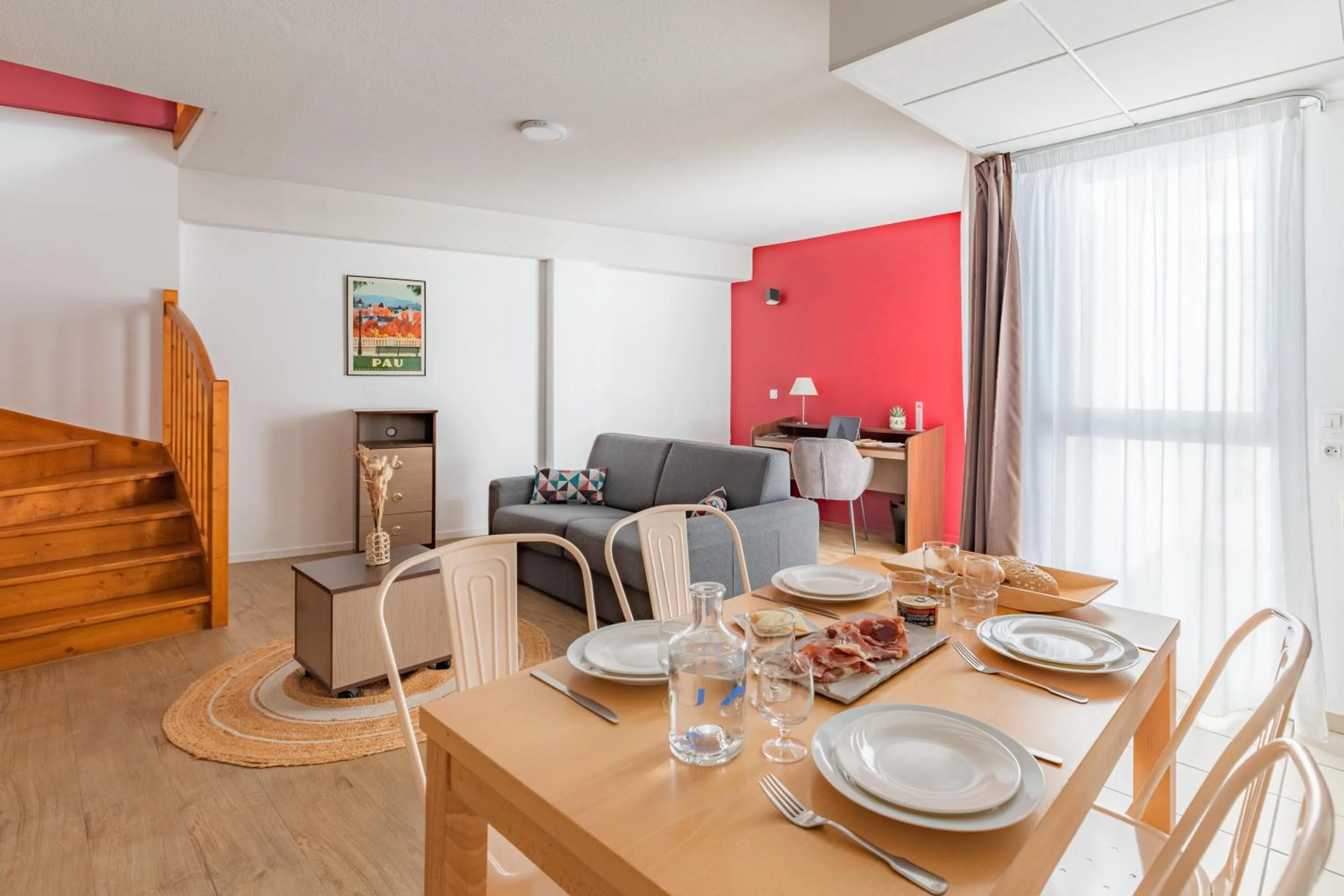 Living room in Appart'City Confort Pau Centre