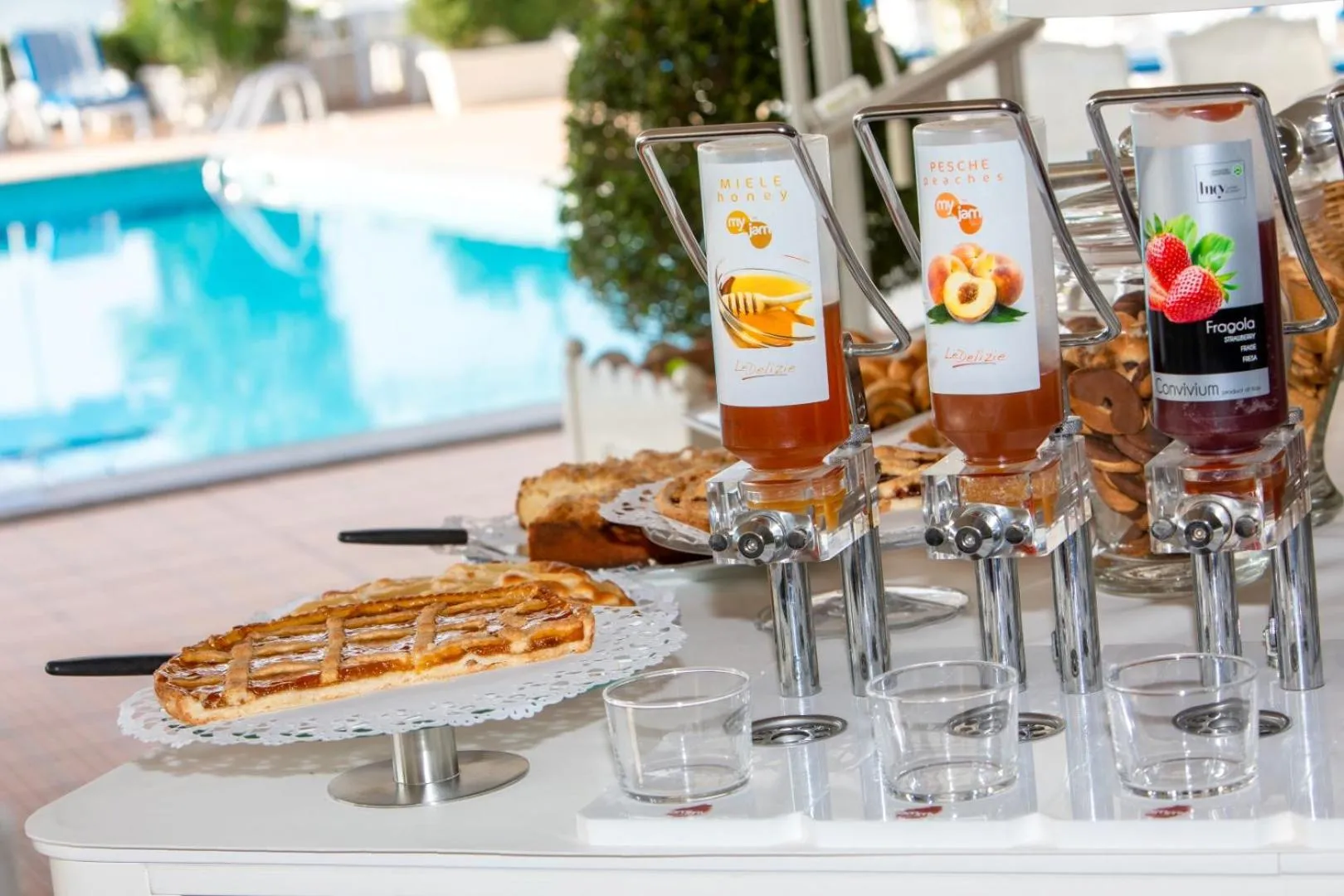 Food close-up in Hotel Plaza Esplanade