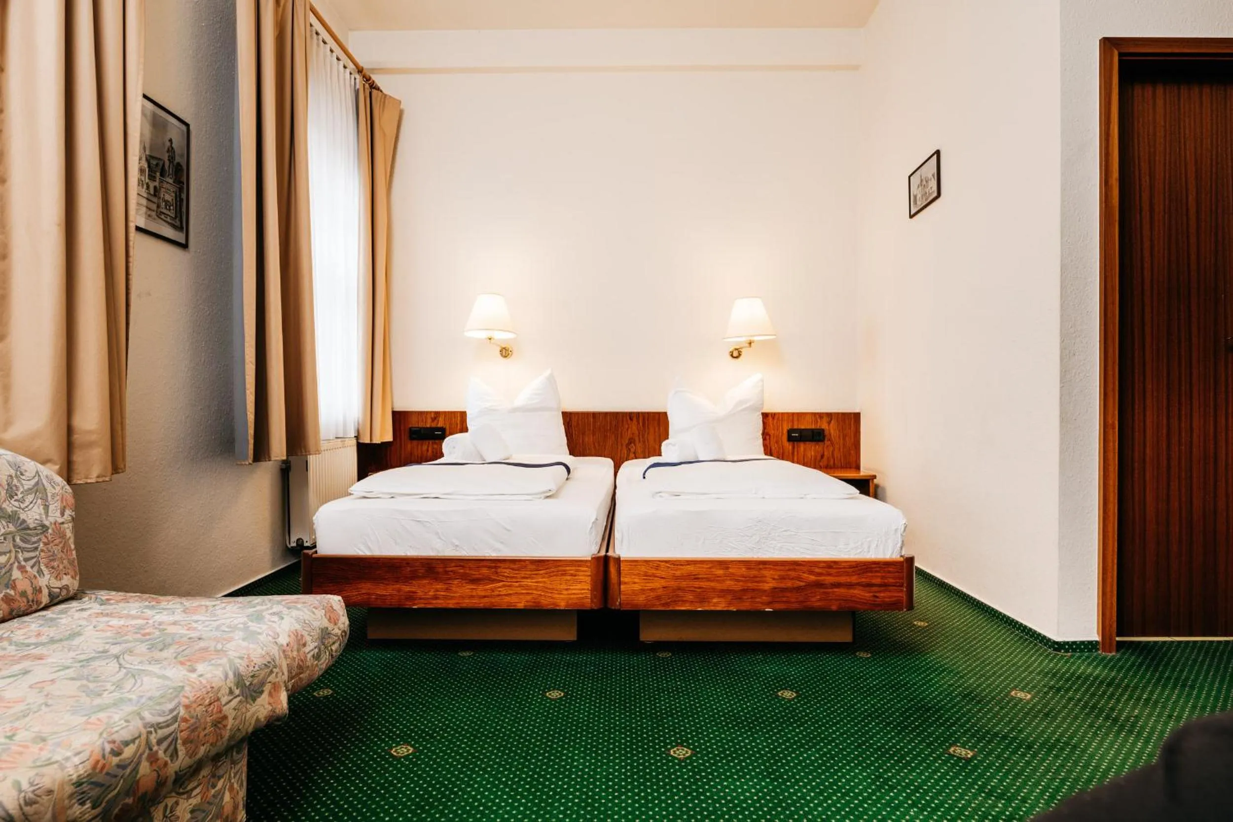 Bed in Hotel Brander Hof