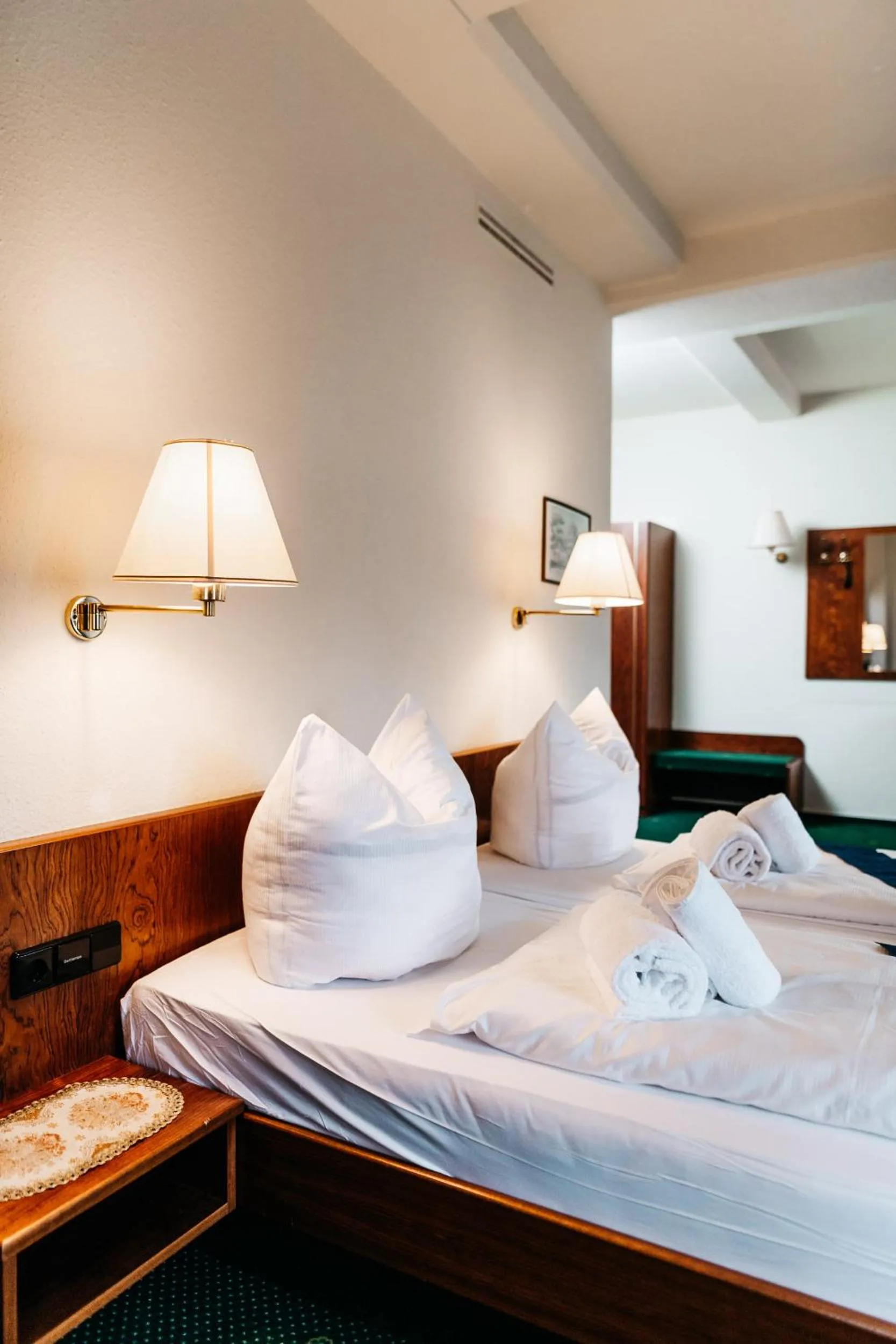 Bed in Hotel Brander Hof