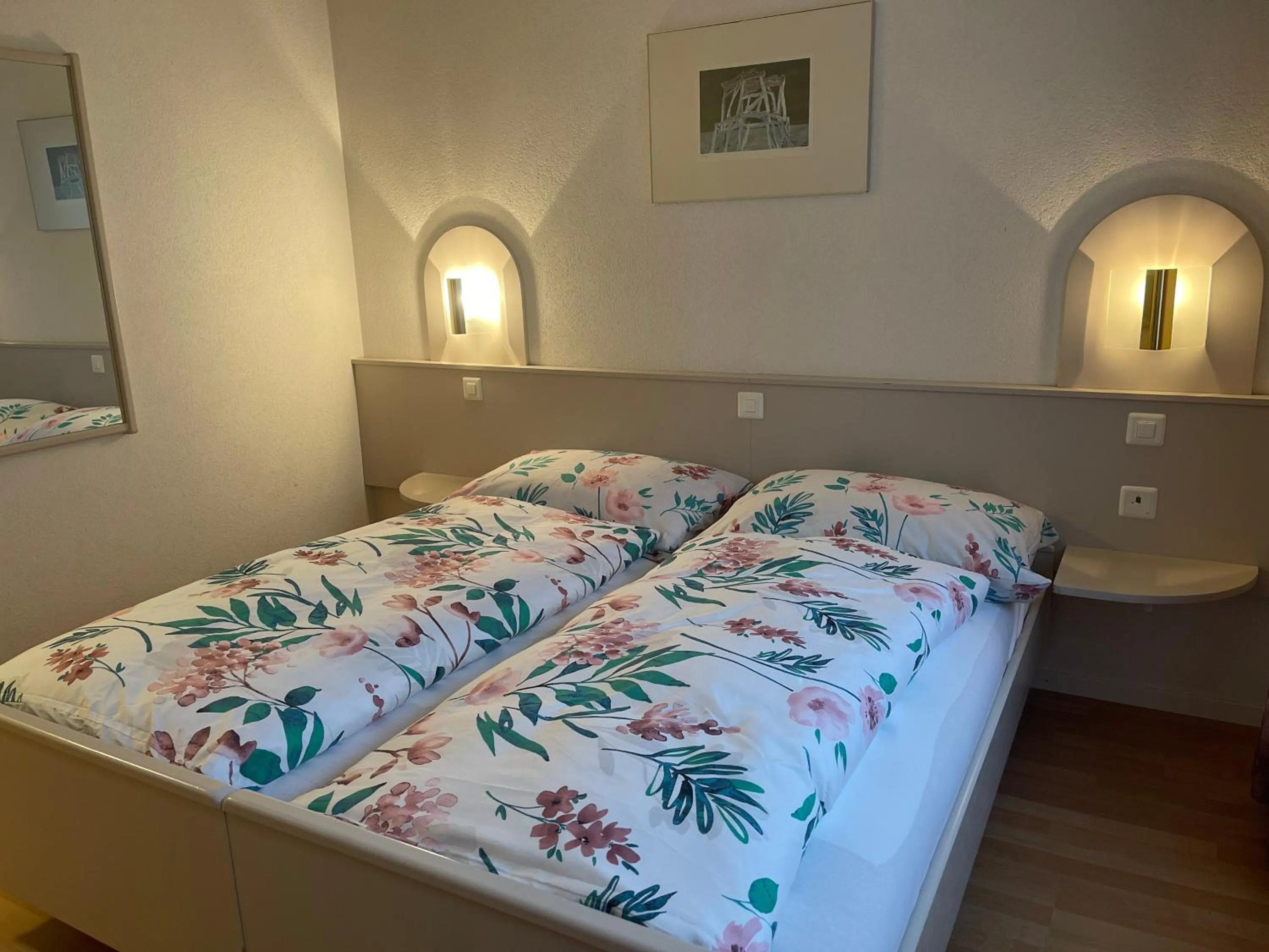 Bed in Hôtel les Berges