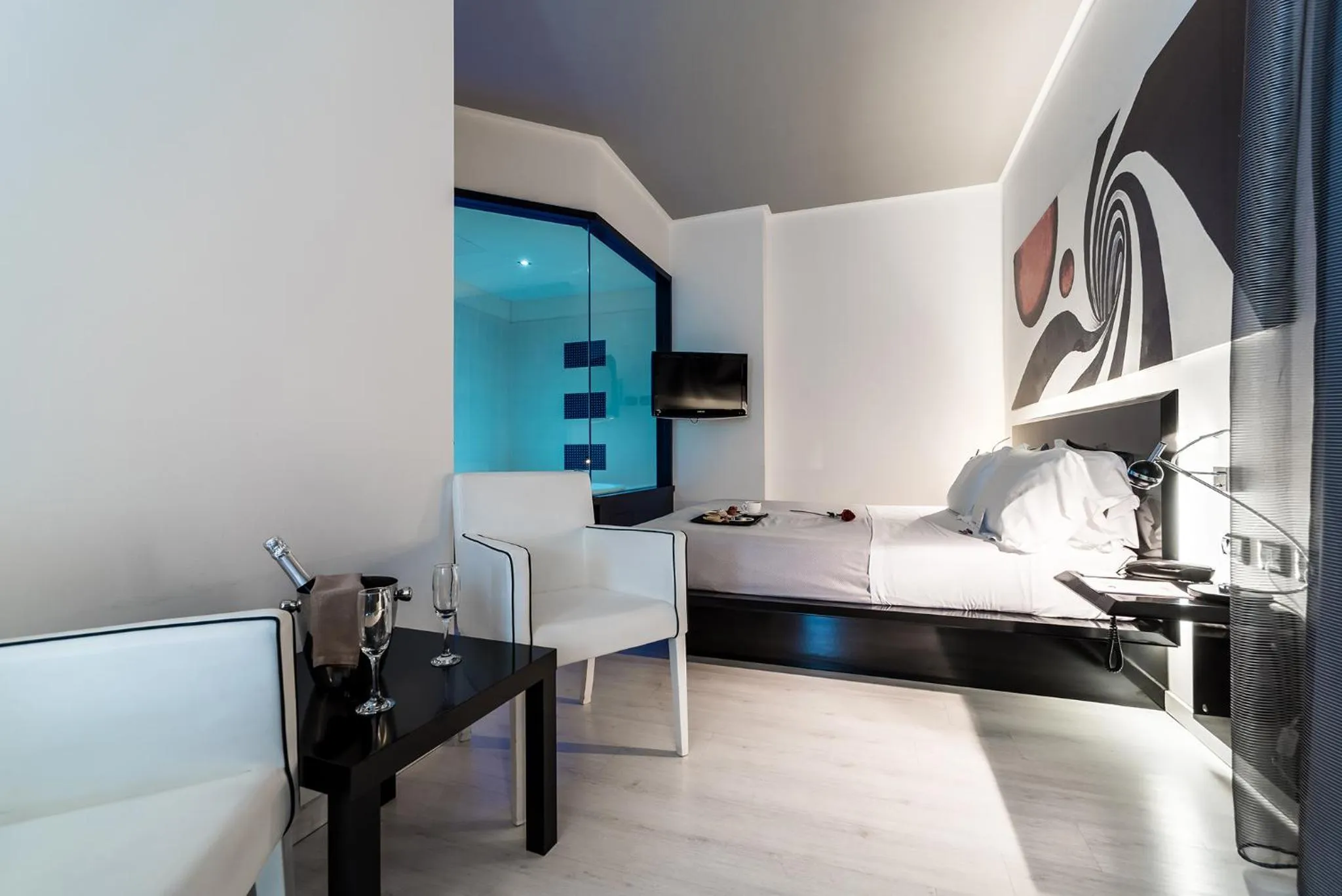 Bedroom, Bed in Amatì Design Green Hotel