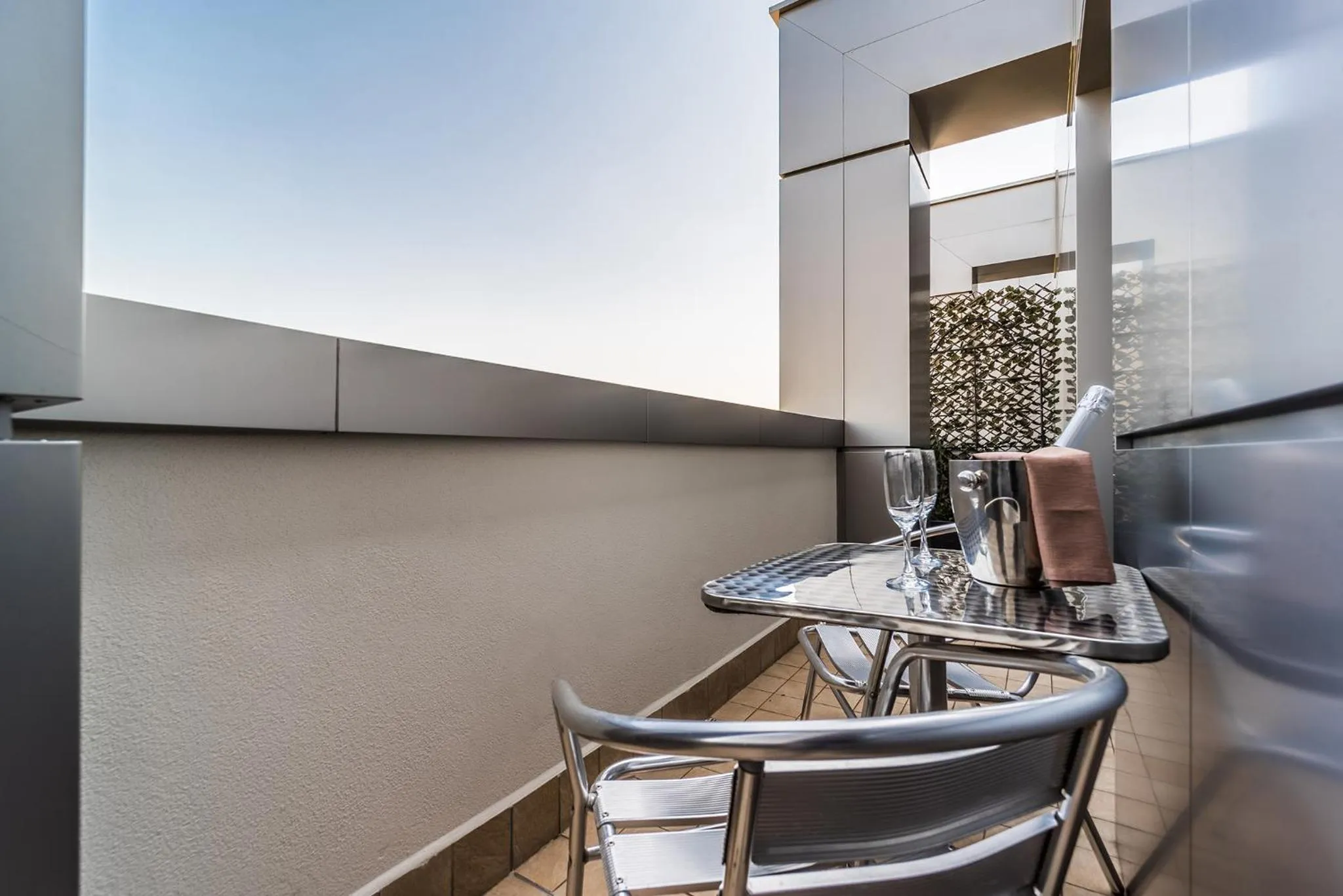 Balcony/Terrace in Amatì Design Green Hotel