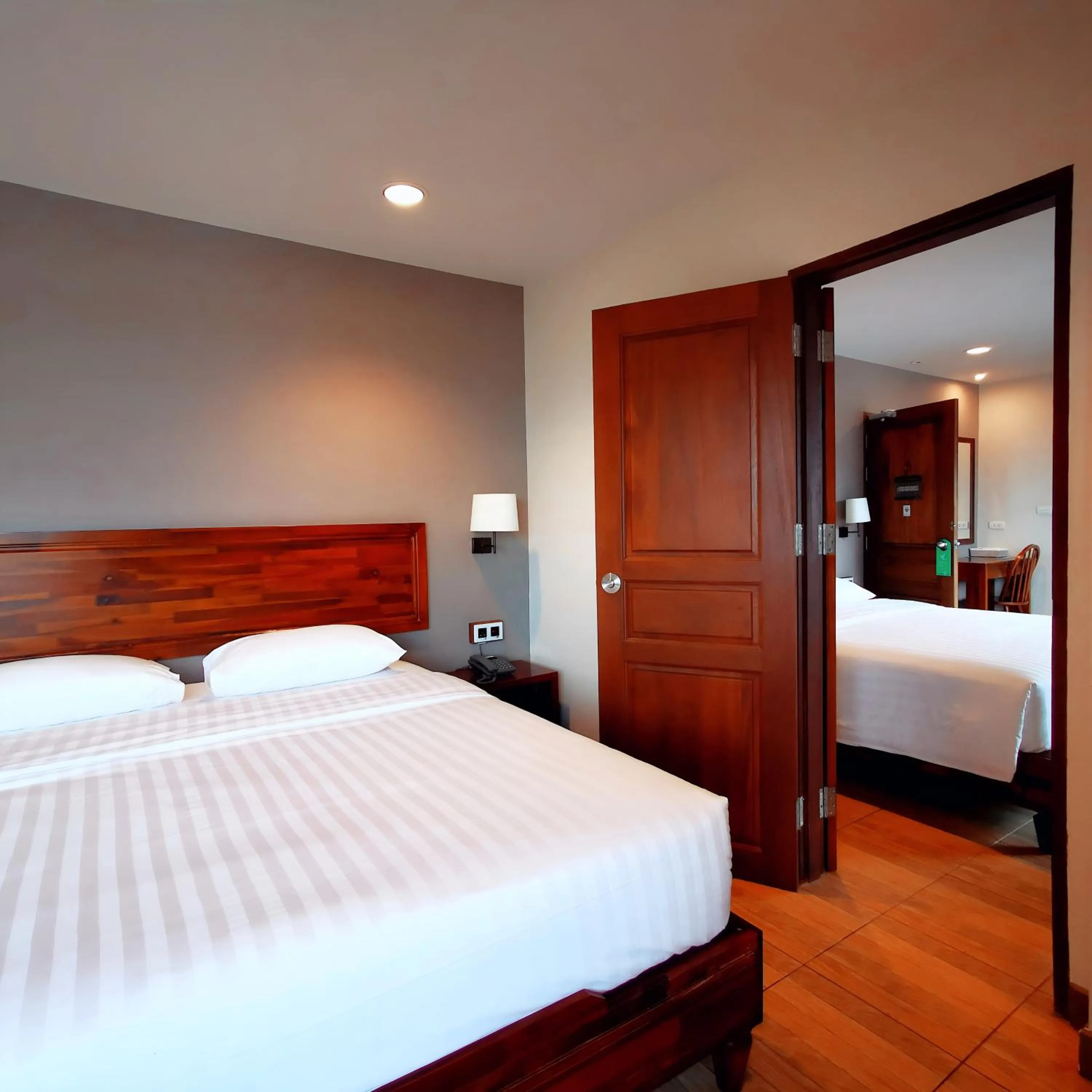 Bed in Mangrove Prestige Hotel