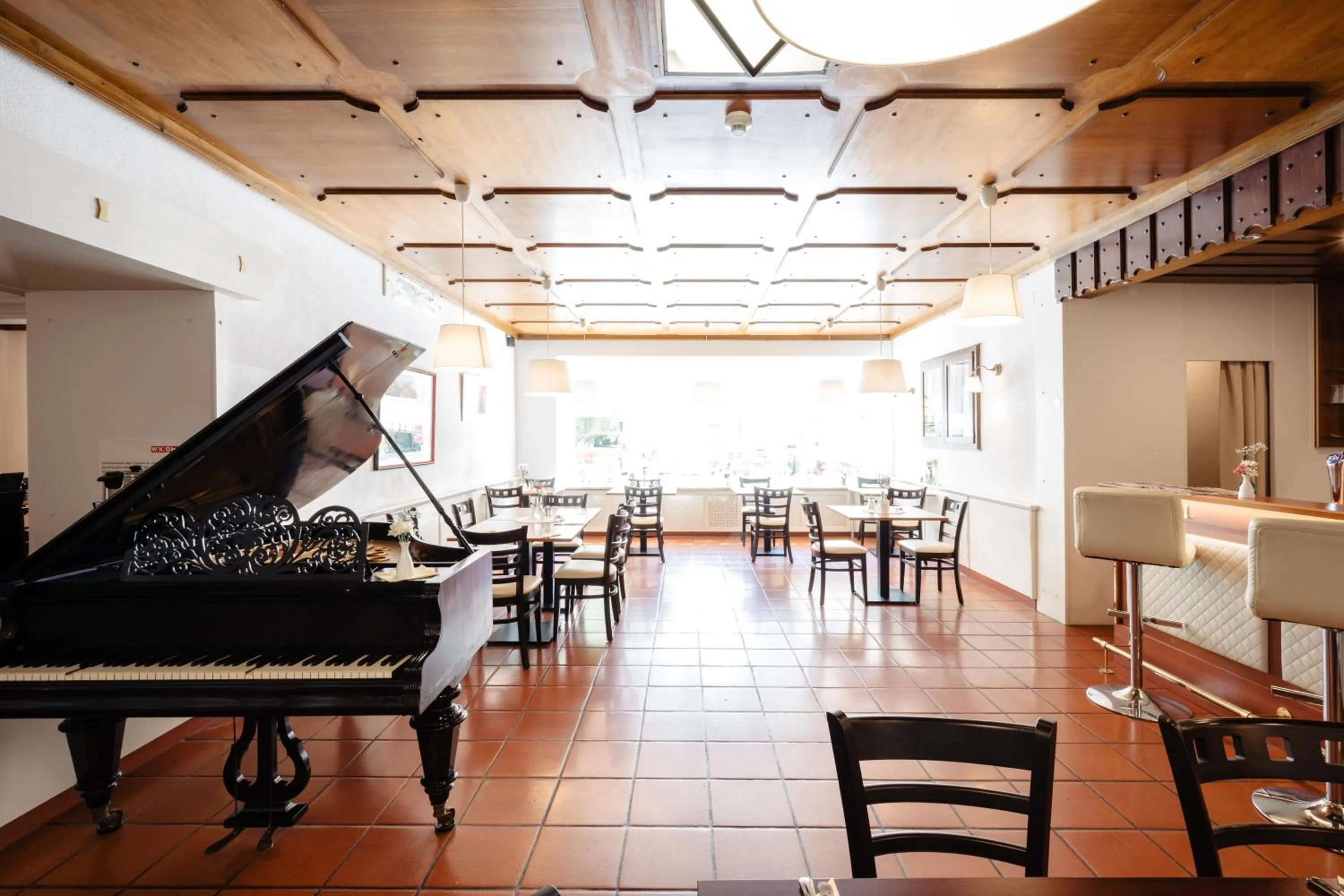 Dining area in Landhotel Freitag