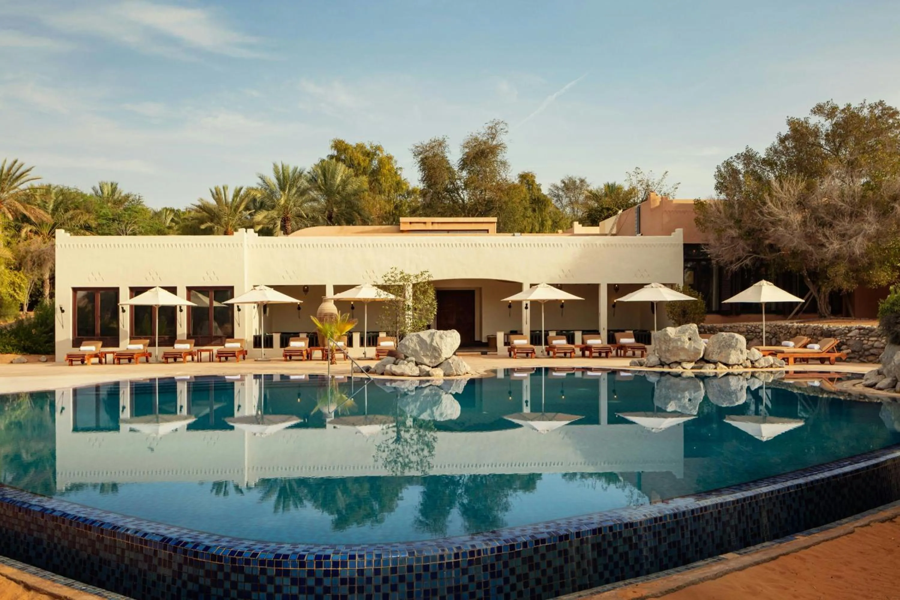 Swimming pool in Al Maha, a Luxury Collection Desert Resort & Spa, Dubai