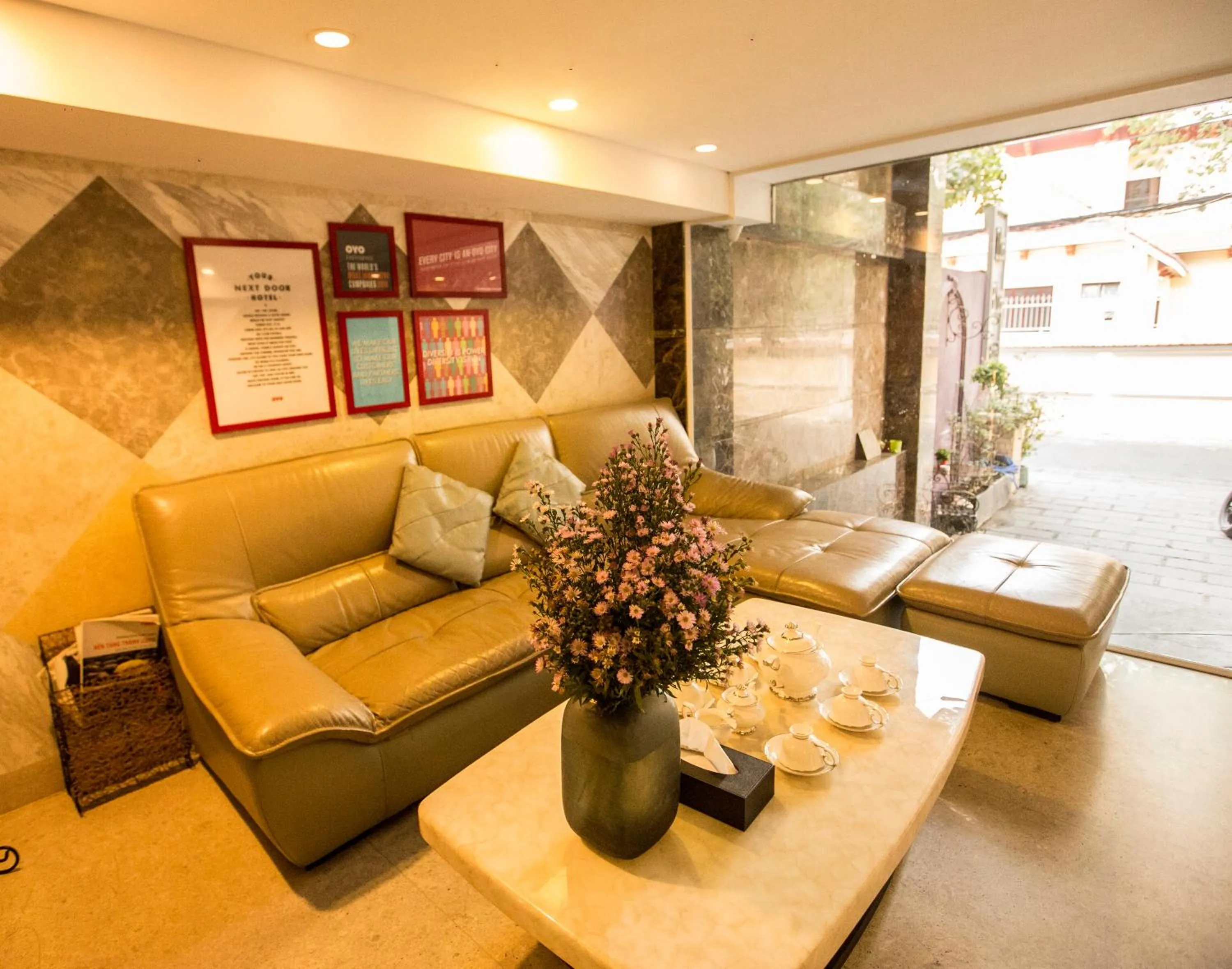 Lobby or reception in The Blue Airport Hotel