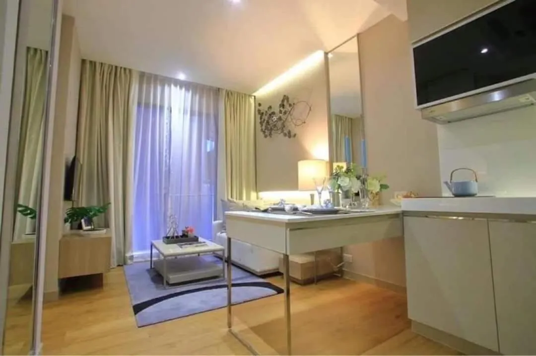 Kitchen or kitchenette, Bed in Phu Dahla Residences