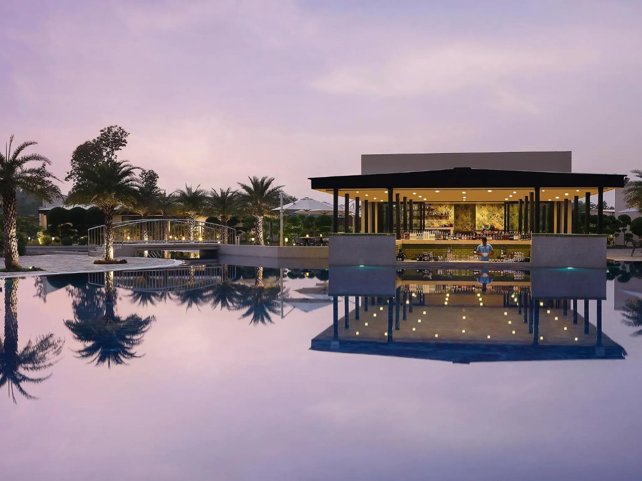 Swimming pool in Tiger Palace By Soaltee